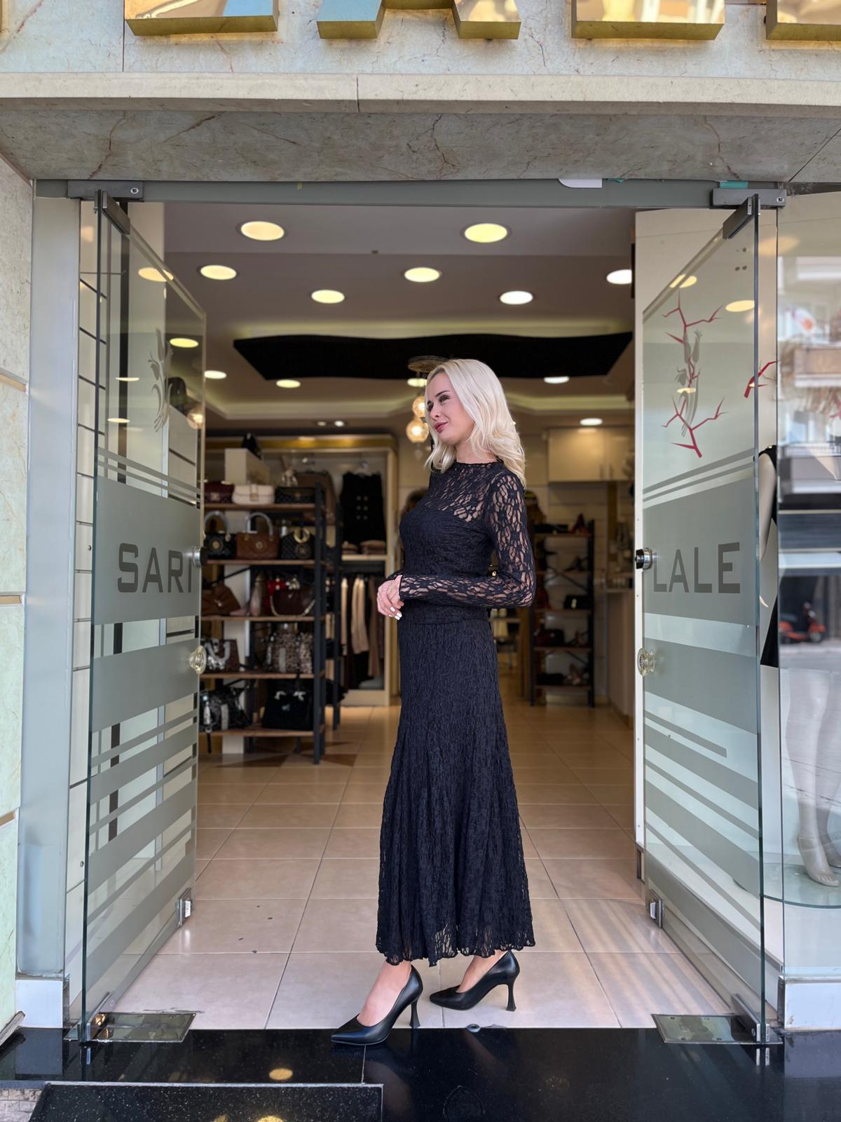 DANTEL KUMAŞLI BLUZ