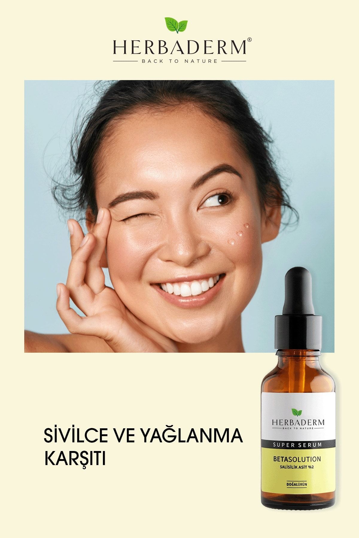 HERBADERM SUPERSERUM SALISILIKASIT AKNELI VE YAGLI