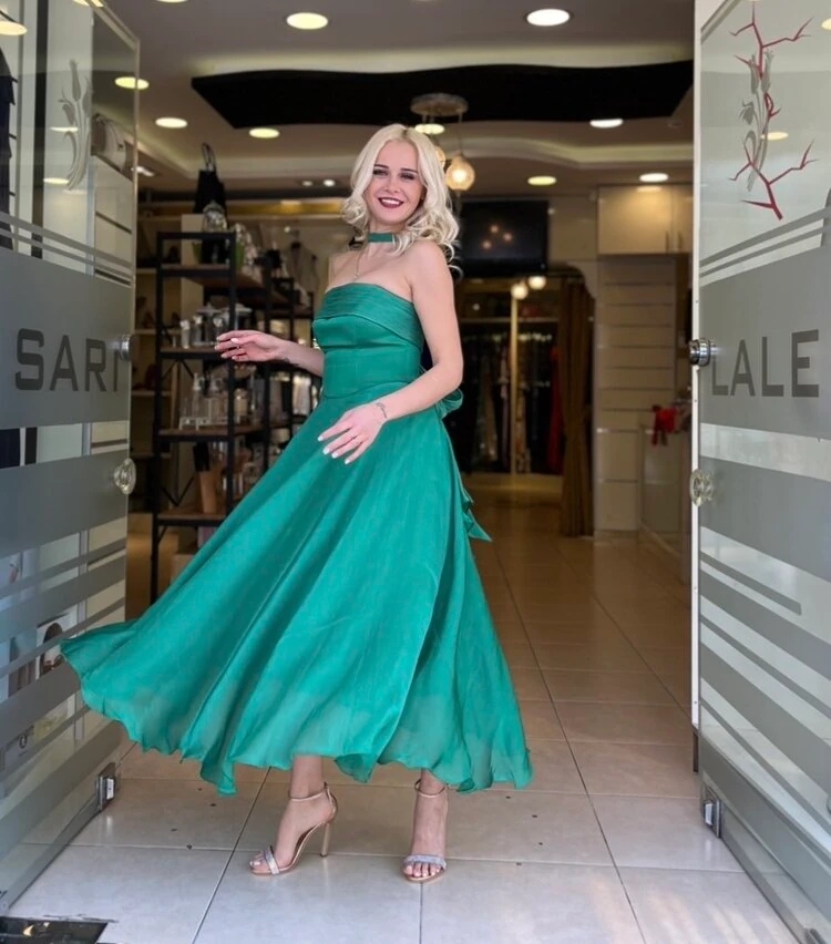 ELBISE MIDI YORYOSATEN