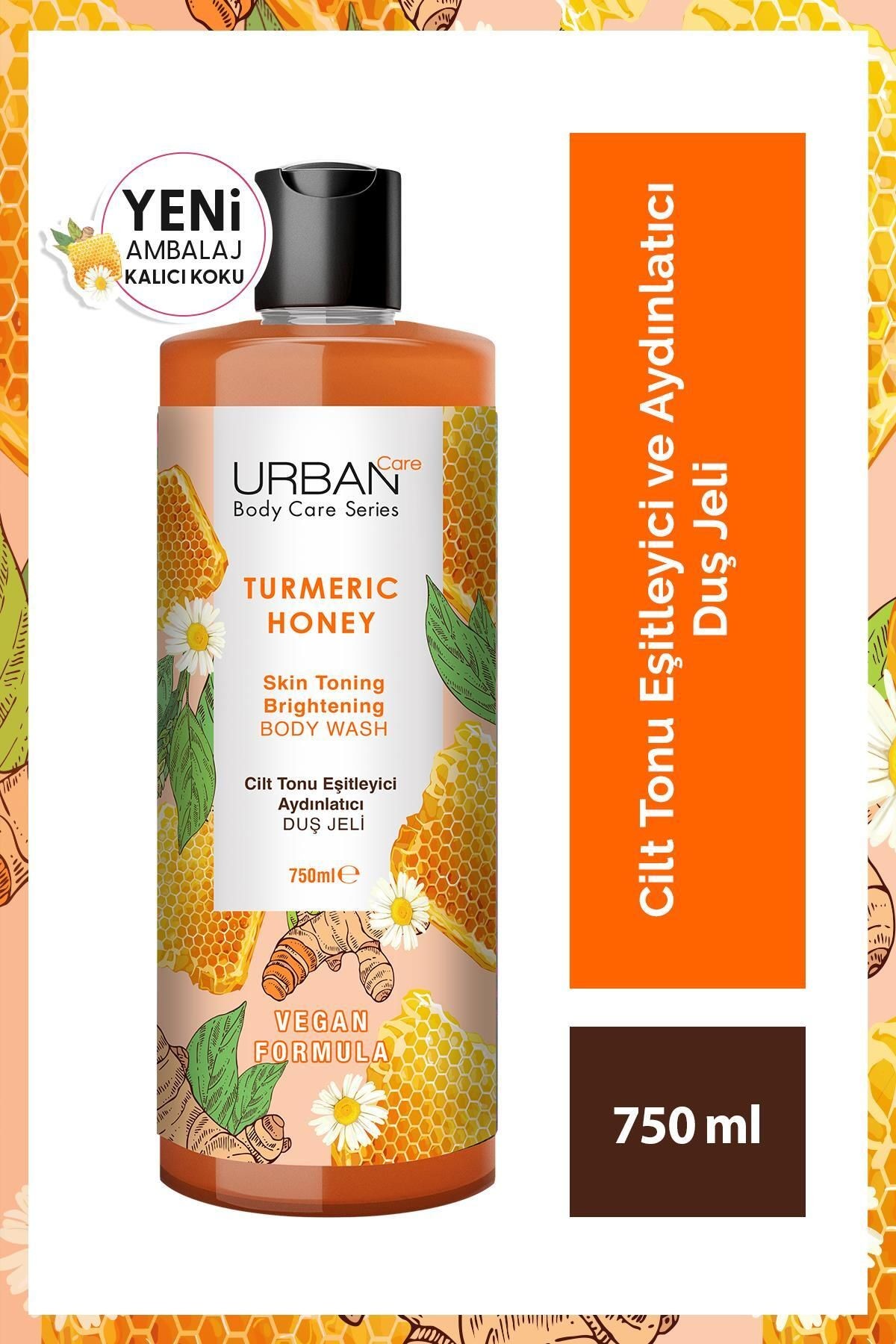 Urban Care Body Series Dus Jeli 750 Ml Turmeric Honey*12