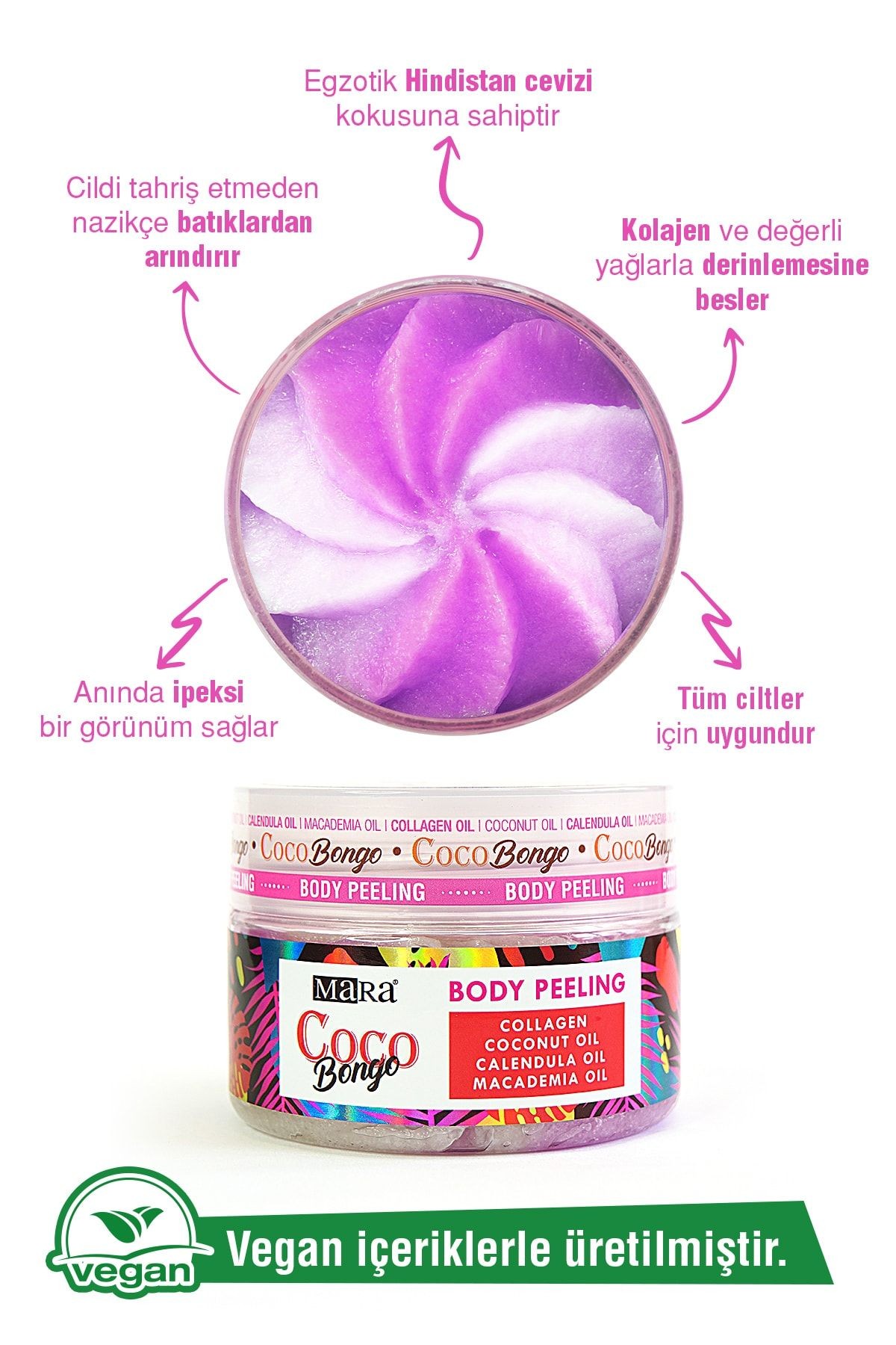 MARA COCO BONGO VUCUT PEELINGI - 300 G