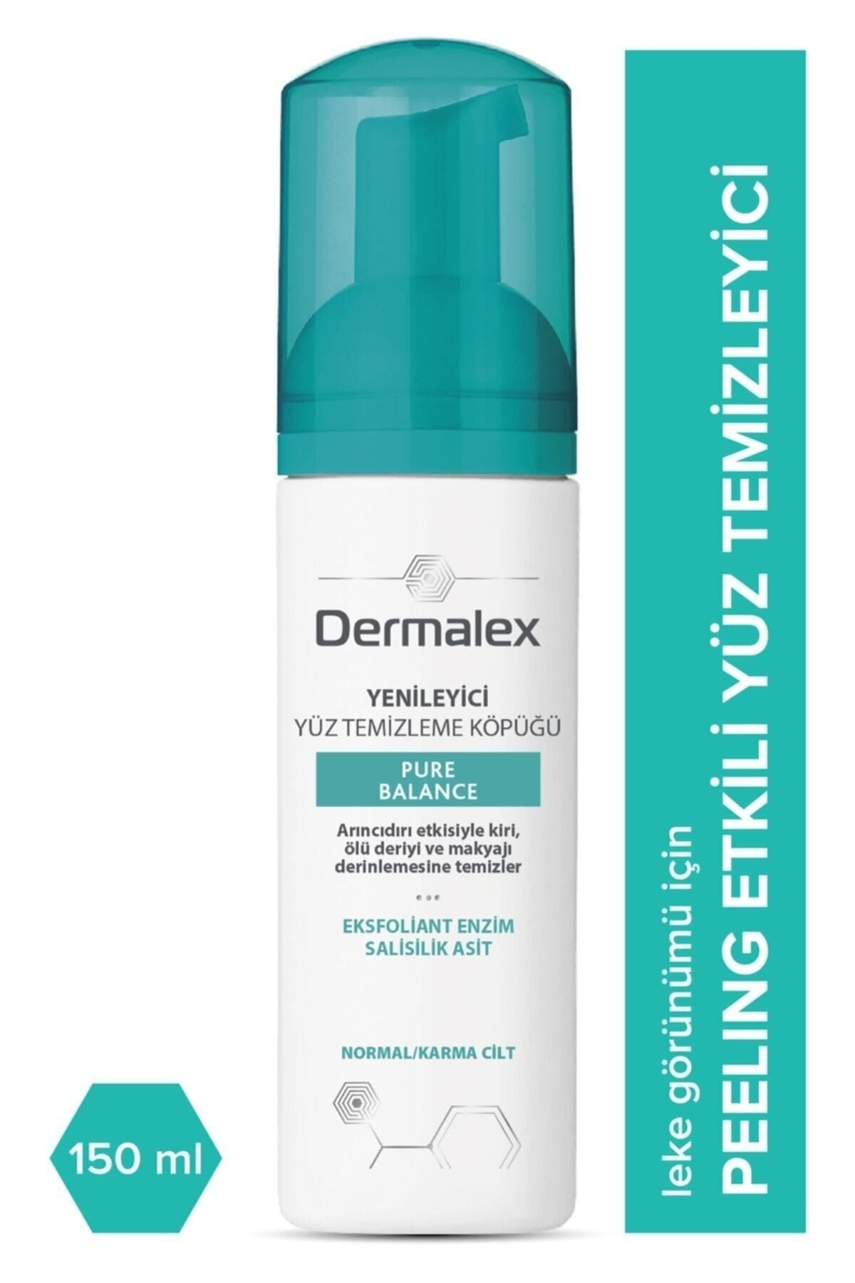 Dermalex Pure Balance 150 Ml Yüz Temizleme Köpüğü*6