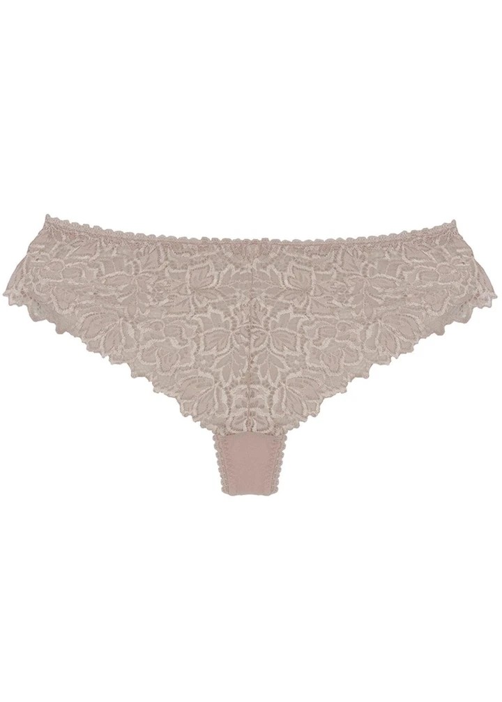 ÖNÜ KUMAŞ ARKASI DANTEL SLIP KÜLOT