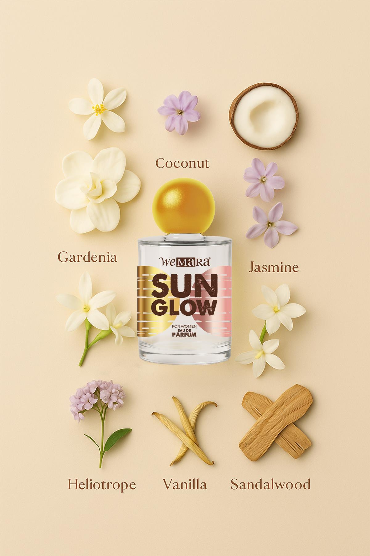 WEMARA SUN GLOW KADIN PARFUM EDP 50 ML