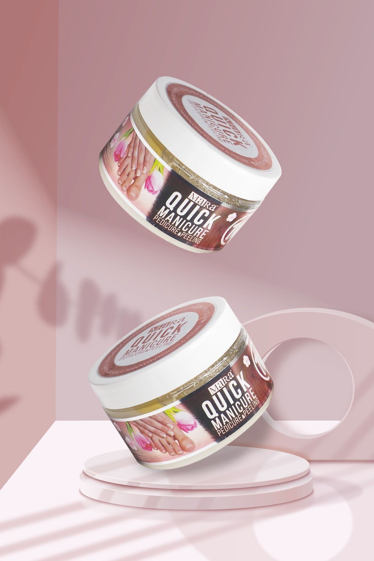 MARA KOLAY MANIKUR&PEDIKUR PEELING 300 g/QUICK MANICURE&PEDICURE PEELING-300 g