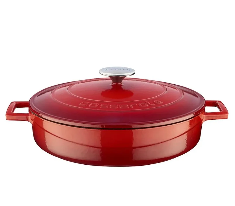 ÇOK AMAÇLI YAYVAN TENCERE Ç28 FOLK KIRMIZI LVYST28K1R