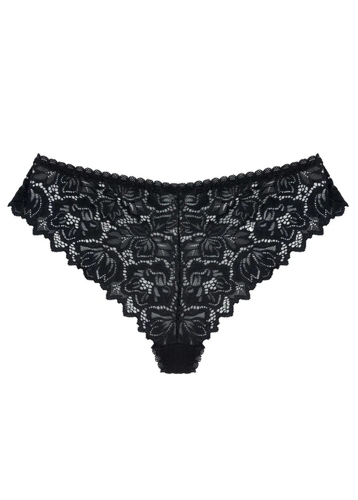 ÖNÜ KUMAŞ ARKASI DANTEL SLIP KÜLOT