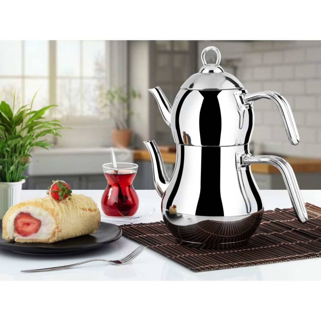 LİNES ŞAHMERAN ÇAYDANLIK METAL KULP 2 NO MİNİ BOY