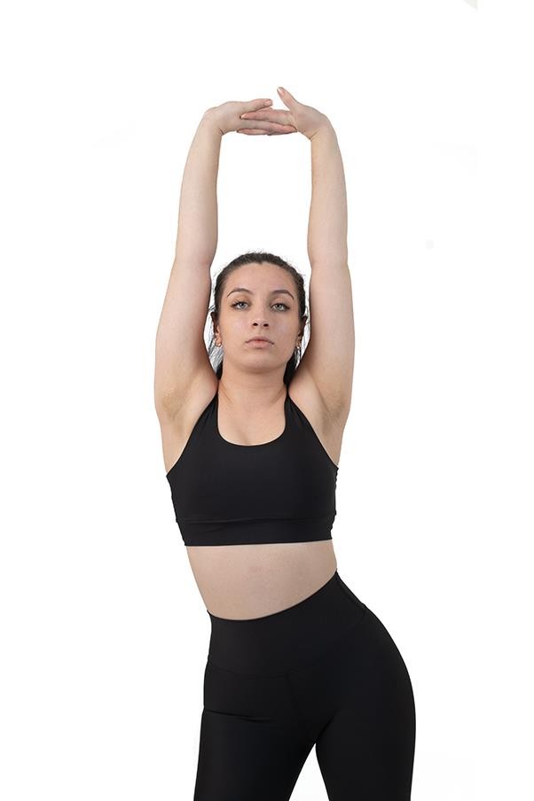Square Neck Spor Büstiyer