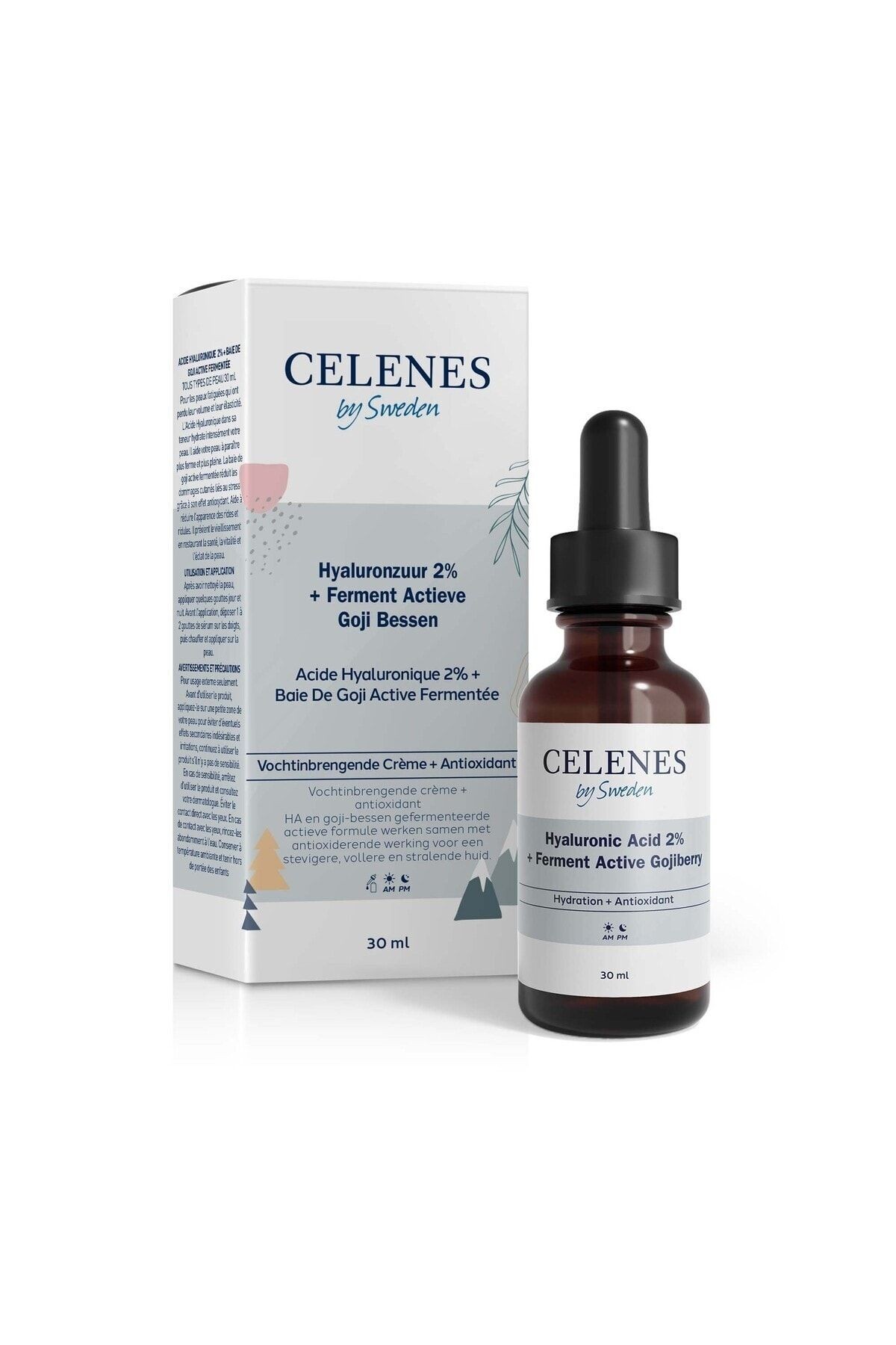 Celenes Serum 30 Ml Hyaluronic Acid+Ferment Active