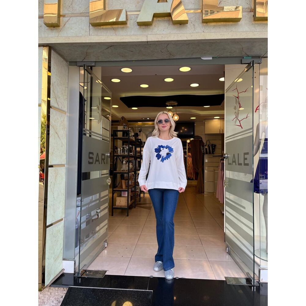 LAL SWEATSHİRT