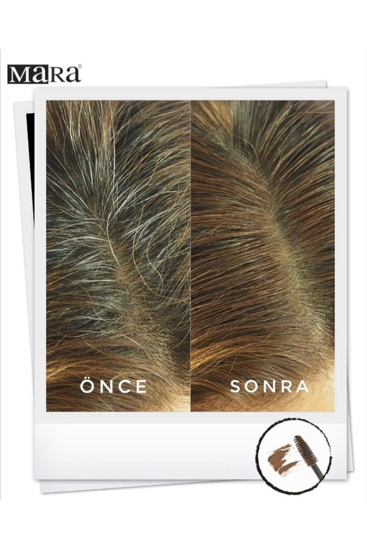 Mara Hair Mascara - Light Brown*48 açık kahverengi