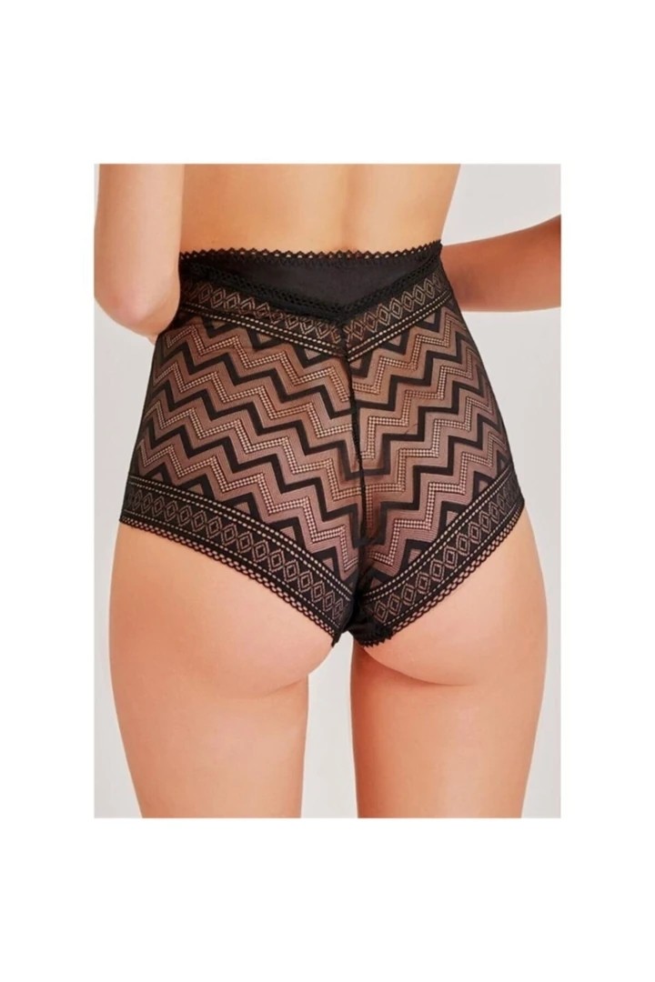 ZİGZAG DESENLİ Y.BELSLIP KÜLOT
