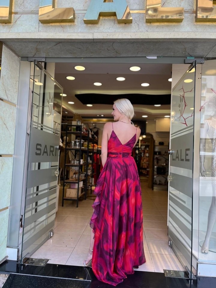 ELBİSE EMPIRME KATKAT Evafashion