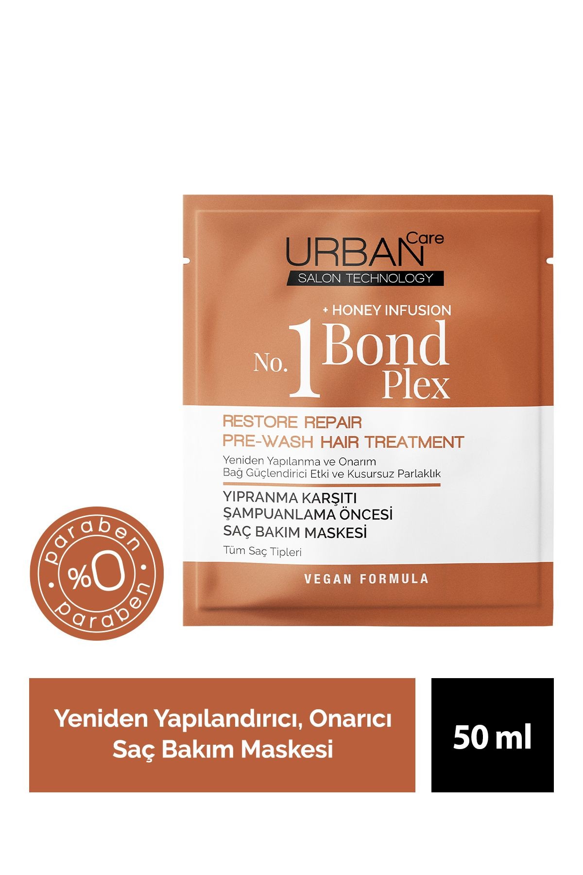 Urban Bond Plex No:1 Saç Maskesi 50 Ml *24