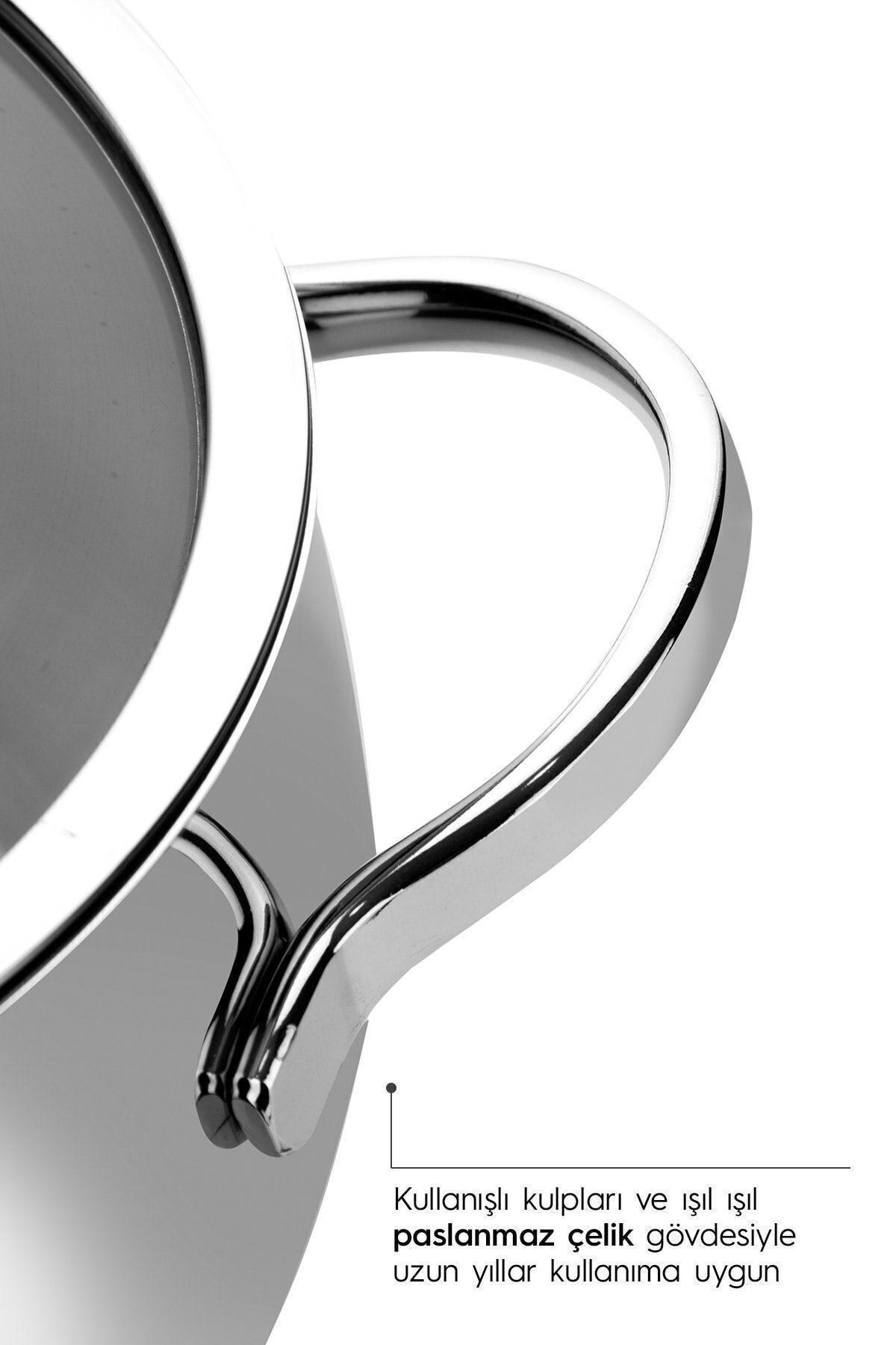 SILVER LÜKS 8P ÇELİK TENCERE SETİ