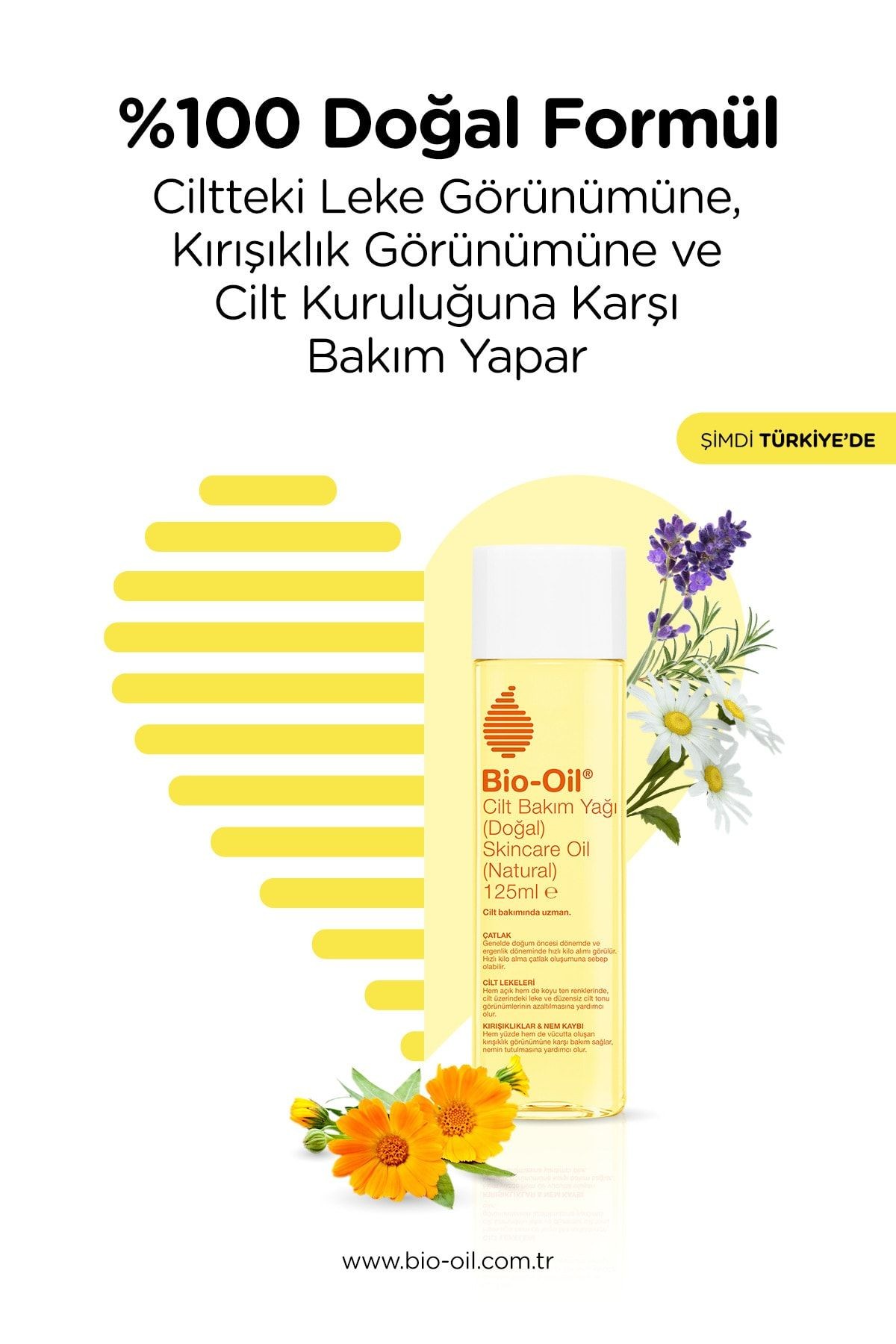 Bio-Oil Cilt Bakım Yağı 125 Ml Ntural*24