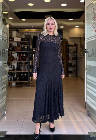 DANTEL KUMAŞLI BLUZ