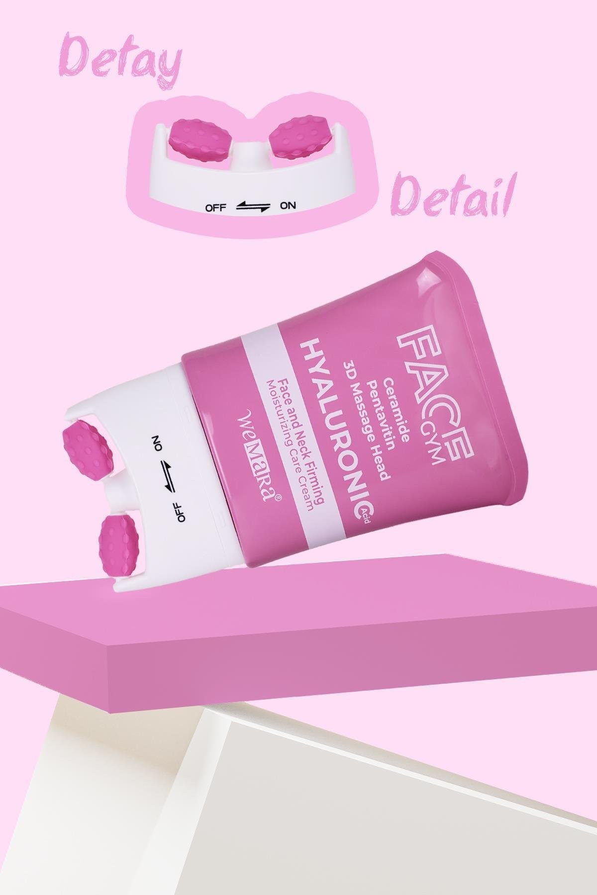 WEMARA HİYALÜRONİK ASİT & MOSİTURİZİNG (PEMBE) YÜZ KREMİ