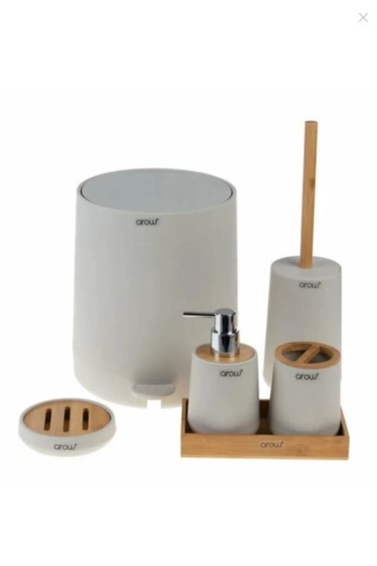 AROW AKRİLİK 6 PRÇ BANYO SETİ 4 ST Lİ 3728