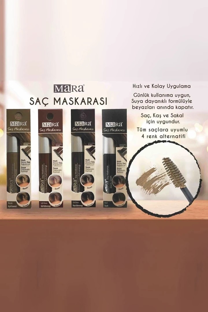 Mara Hair Mascara - Light*48 açık kumral