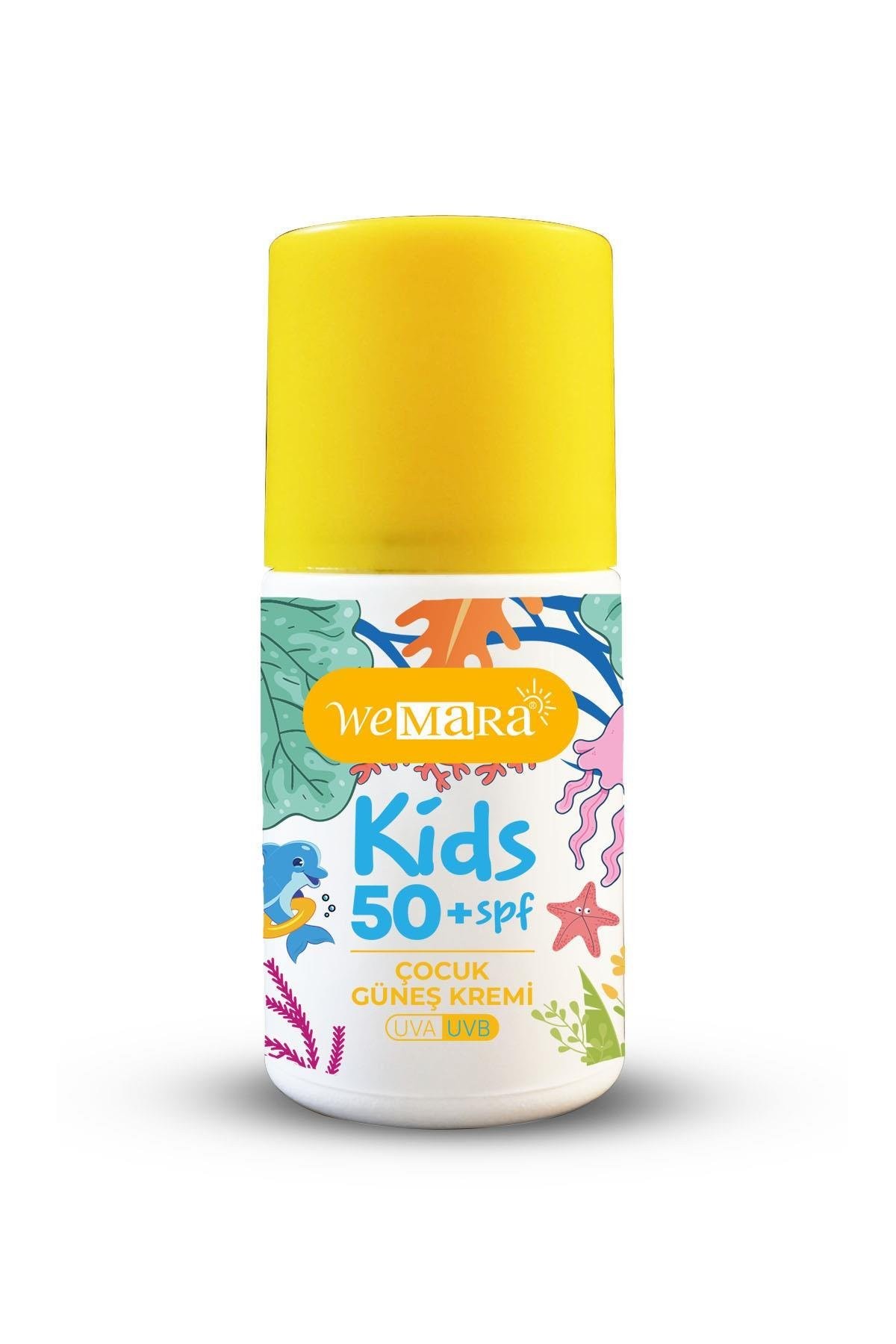 WEMARA KIDS COCUK GUNES KREMI 50 SPF 100 ML (ROLL ON)