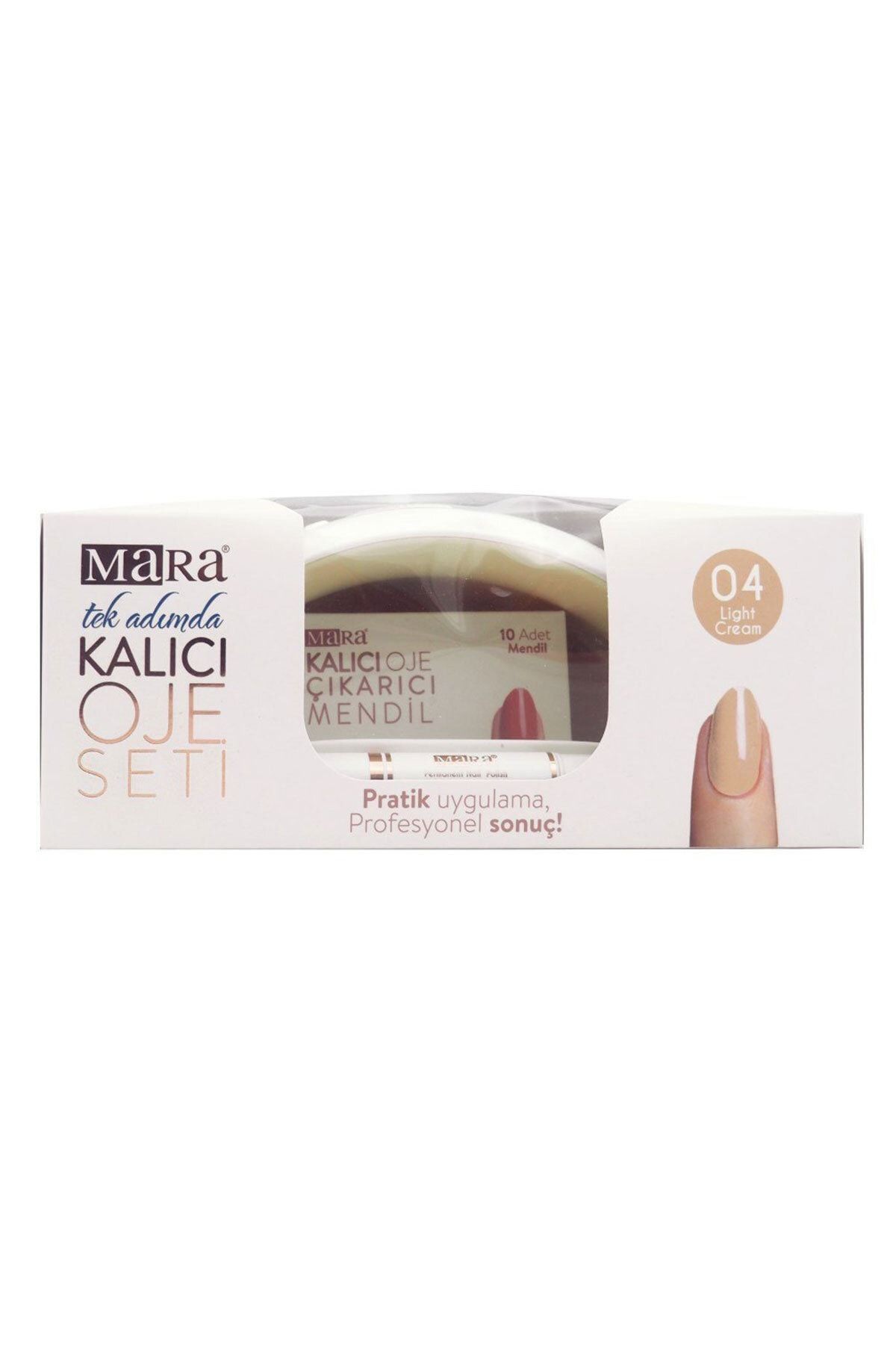 MARA KALICI OJE SETİ - LIGHT CREAM 04*48