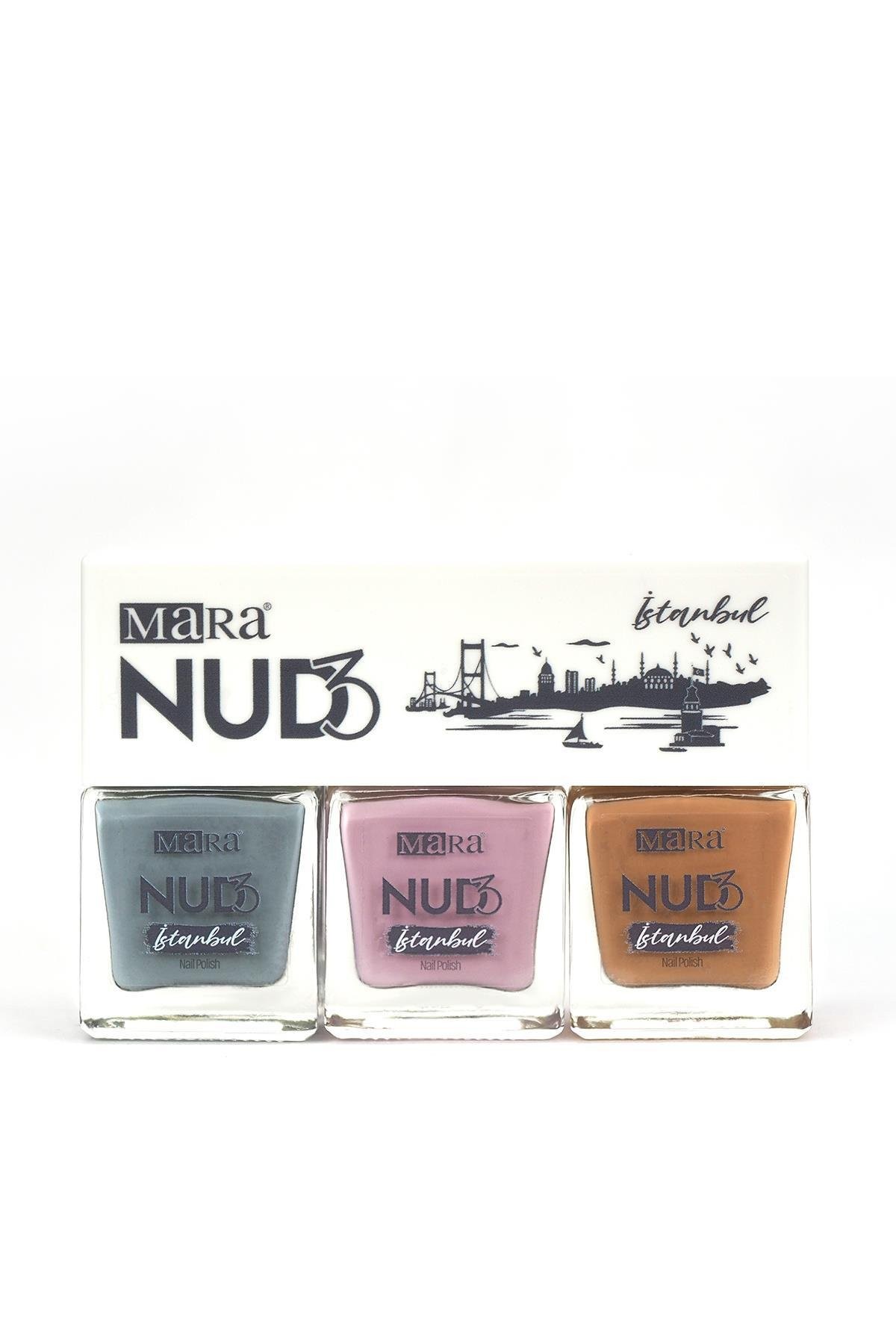MARA NUDE ISTANBUL OJE SET - 3*8 ML