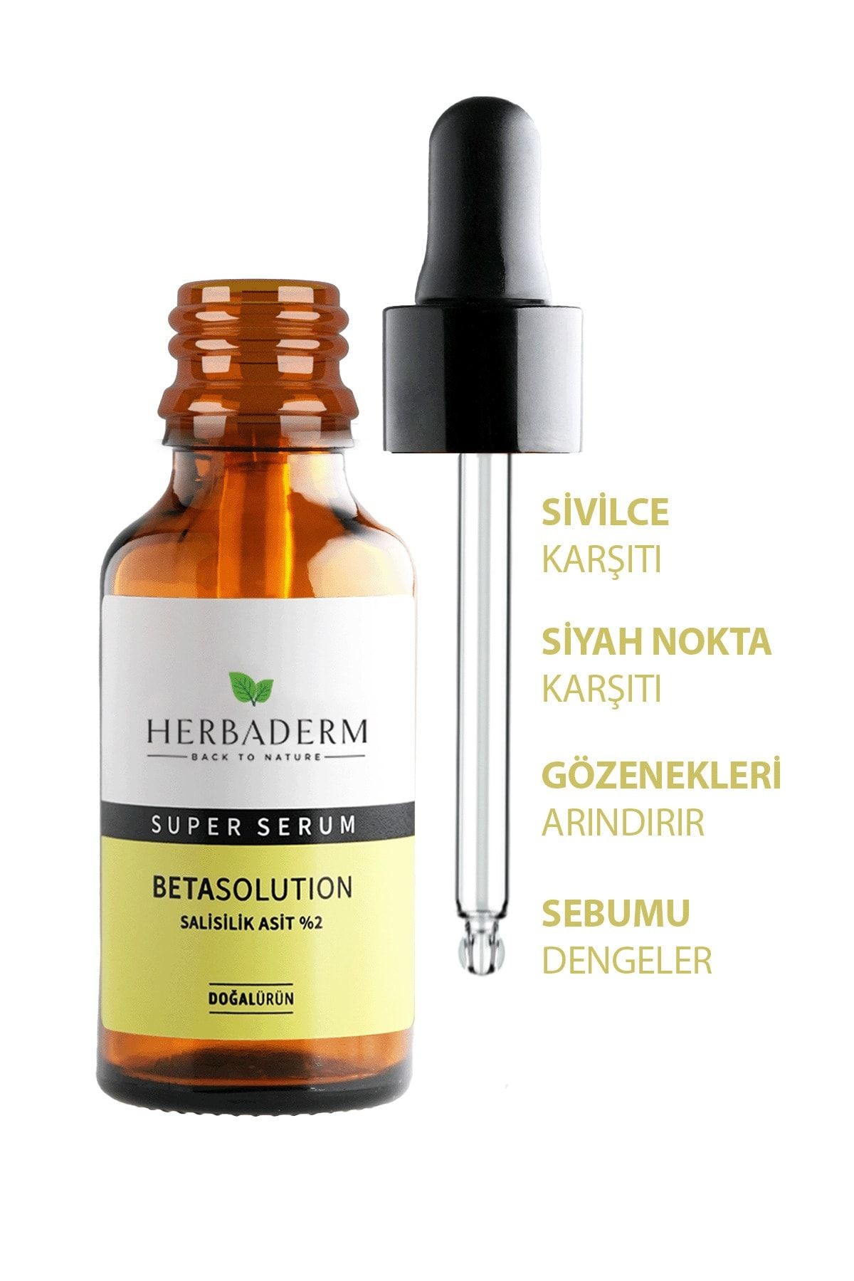 HERBADERM SUPERSERUM SALISILIKASIT AKNELI VE YAGLI