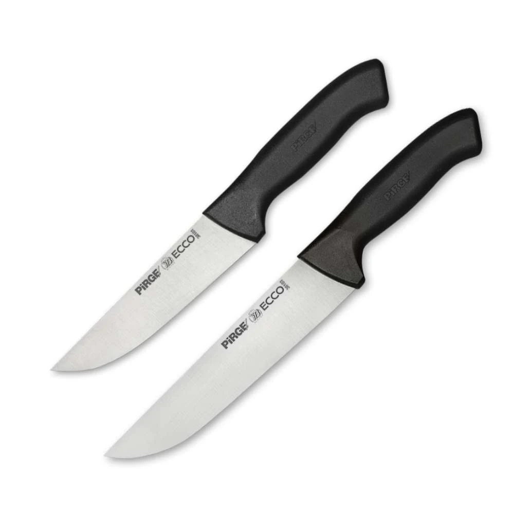 ECCO ET BIÇAK SETİ 2 PARÇA SİYAH 35142