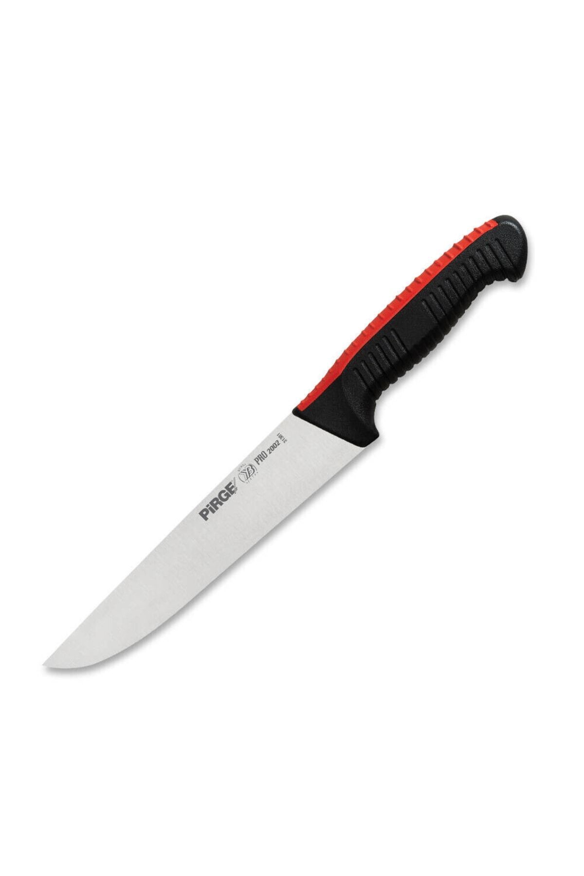 PRO 2002 SÜPER TUTUŞ KASAP BIÇAĞI NO:3 19 CM (ÇİFT RENKLİ VE KANALLI) SİYAH