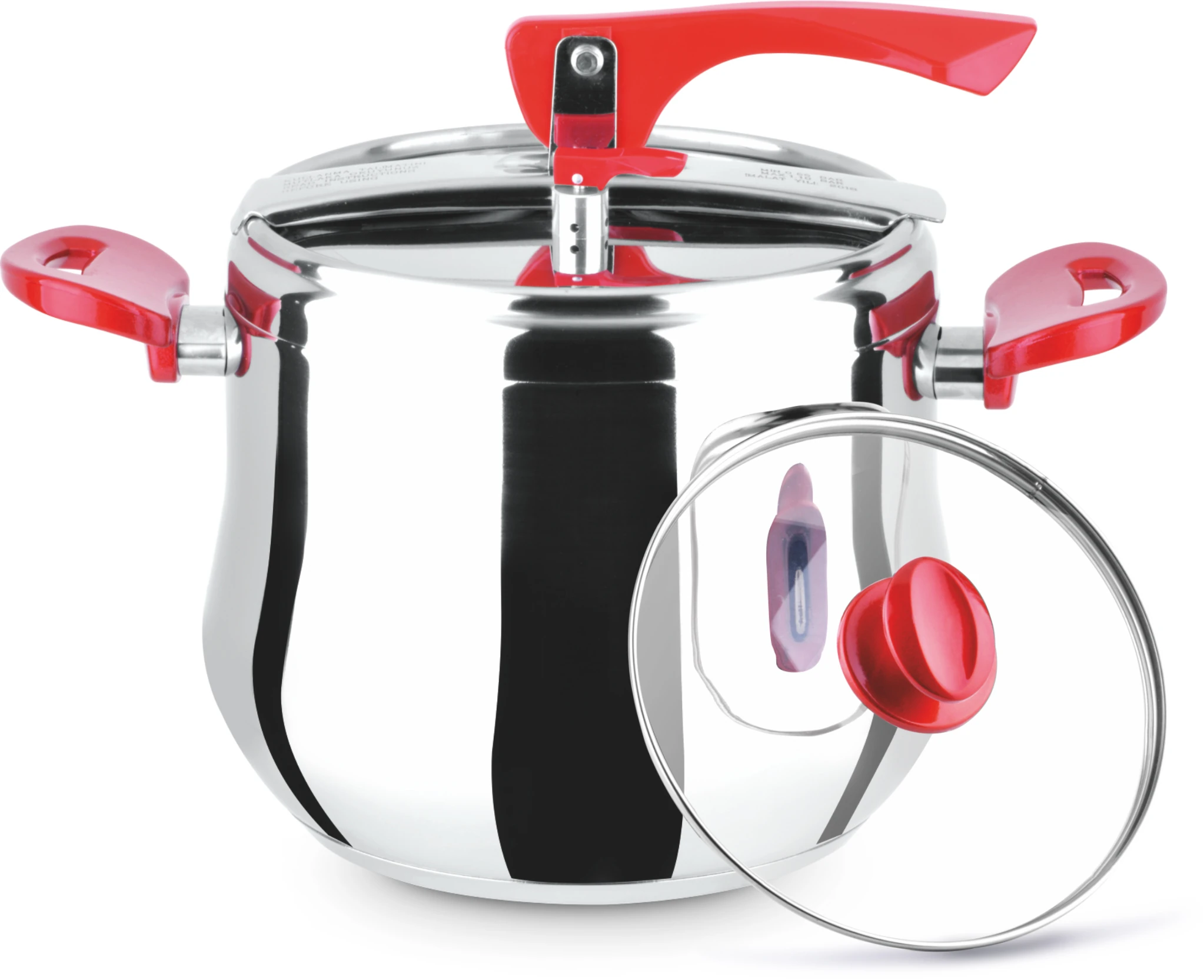 LİNES 6 LT SPECİAL GÜVEÇ DÜDÜKLÜ TENCERE BAK. KULP KIRMIZI