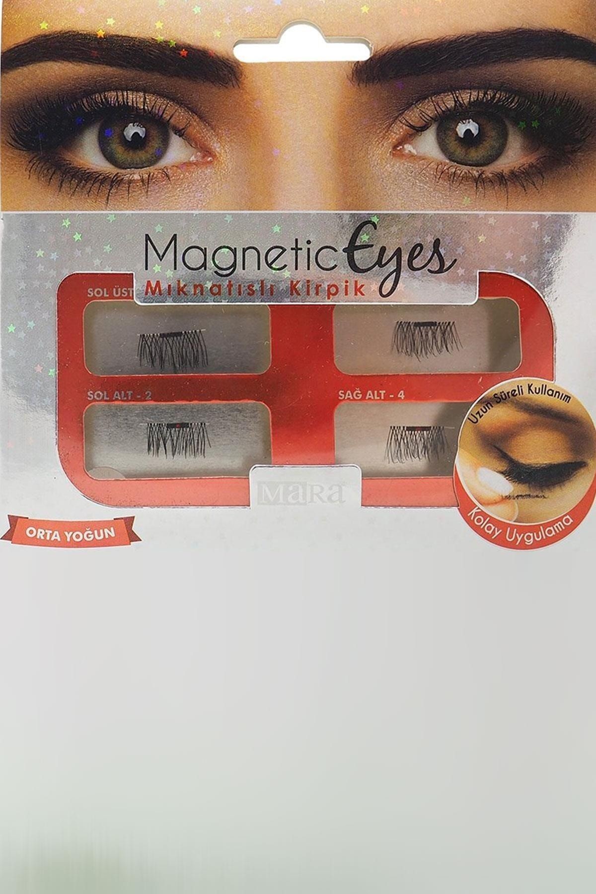 MARA MIKNATISLI KIRPIK ORTA YOGUN/MAGNETİC EYELASHES - MEDIUM INTENSE
