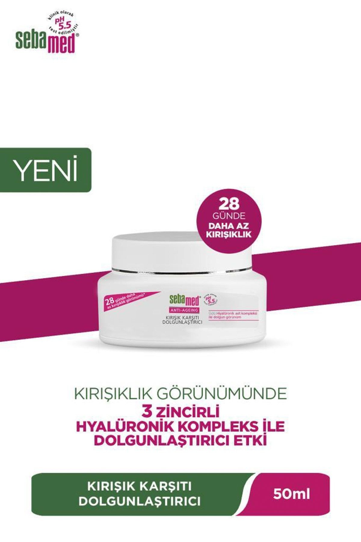 SebamedKırışıklık Karşıtı Dolgunlaştırıcı 50 Ml*6