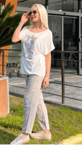 NERVURLU YANDAN CEPLI PANTOLON