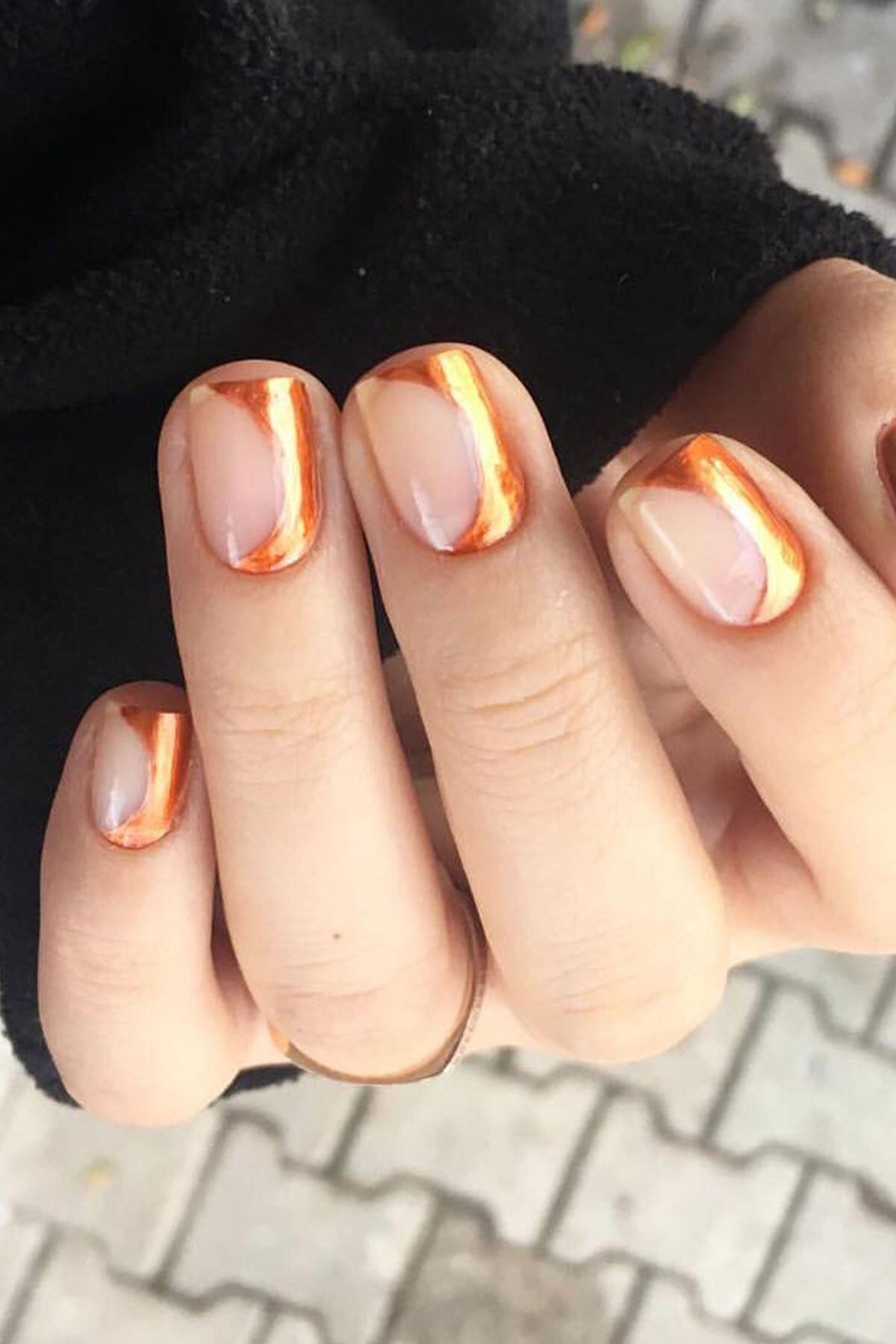 Mara Yeni Mirror Effect Nail Polish 15 ml - Bakır
