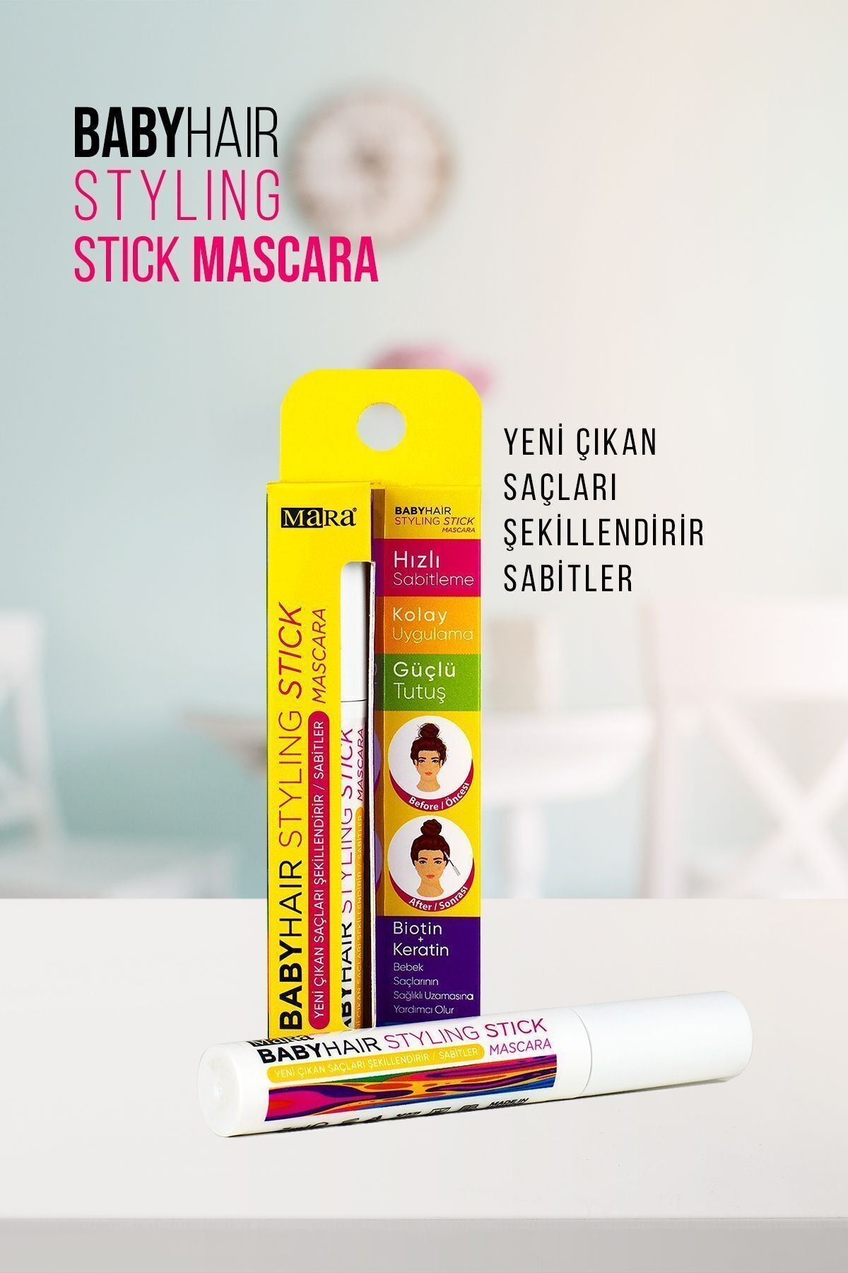 MARA YENI CIKAN SAC SEKILLENDIRICI/BABYHAIR STYLING STICK MASCARA 7 ml