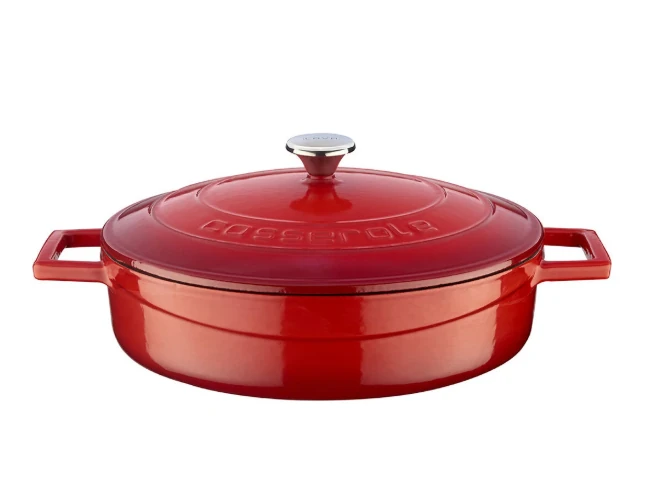 ÇOK AMAÇLI YAYVAN TENCERE Ç24 TRENDY KIRMIZI LVST24K2R