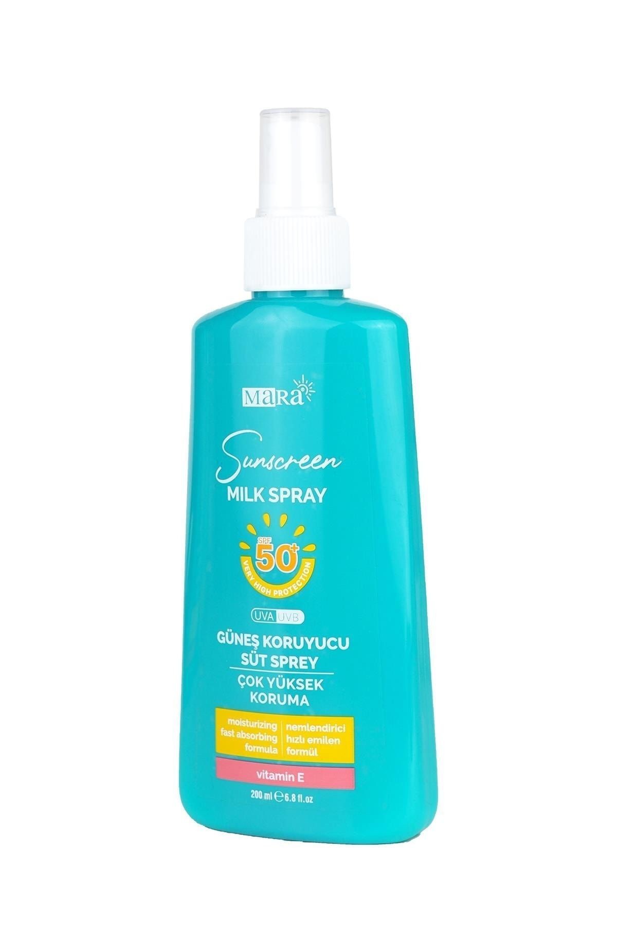MARA GUNES KORUYUCU SUT SPREY SPF50+ 200 ml./SUNSCREEN MILK SPRAY SPF 50+ 200 ML
