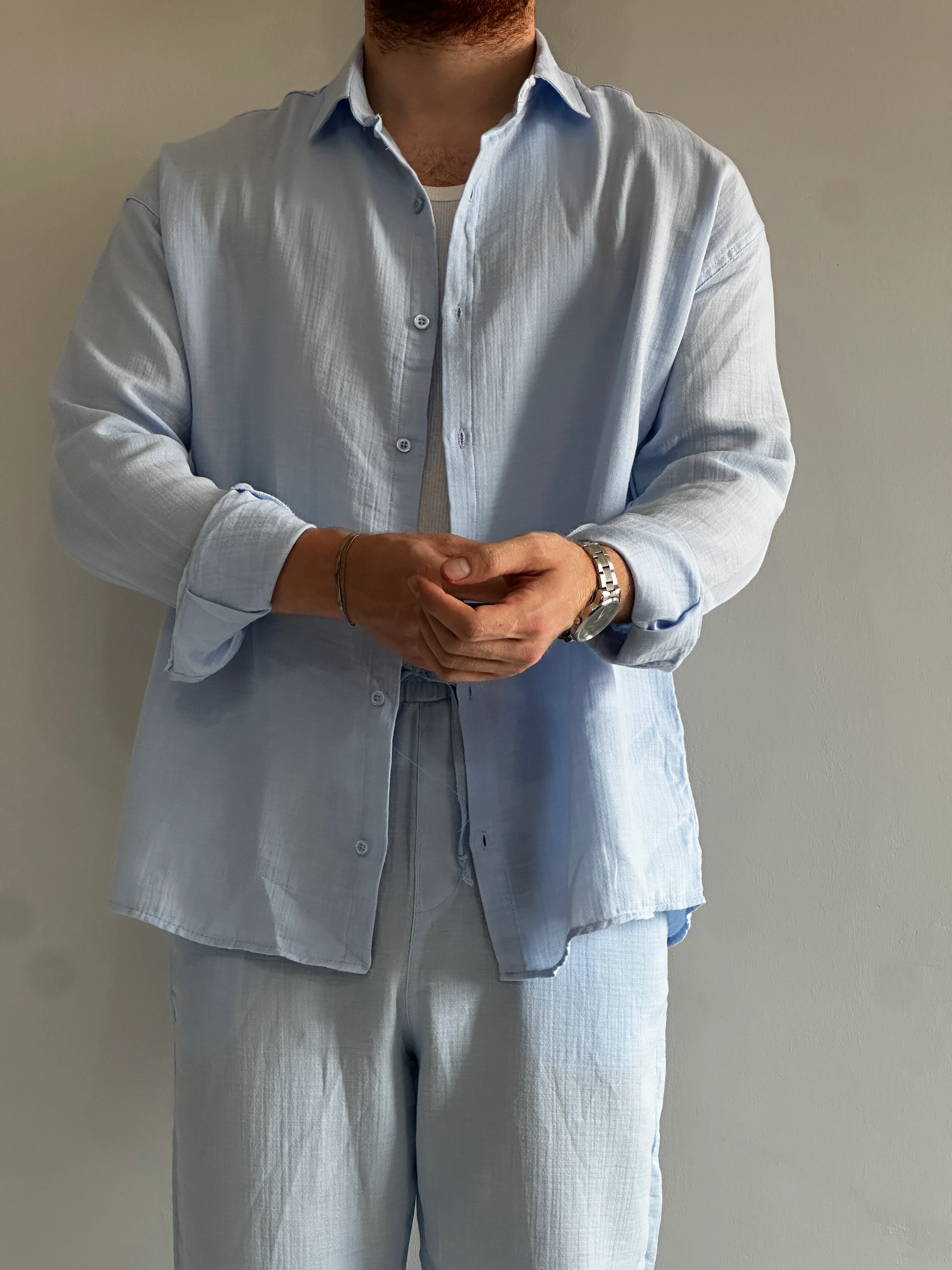 Prime Old Money Yüksek Kalite Müslin Keten Takım - P120