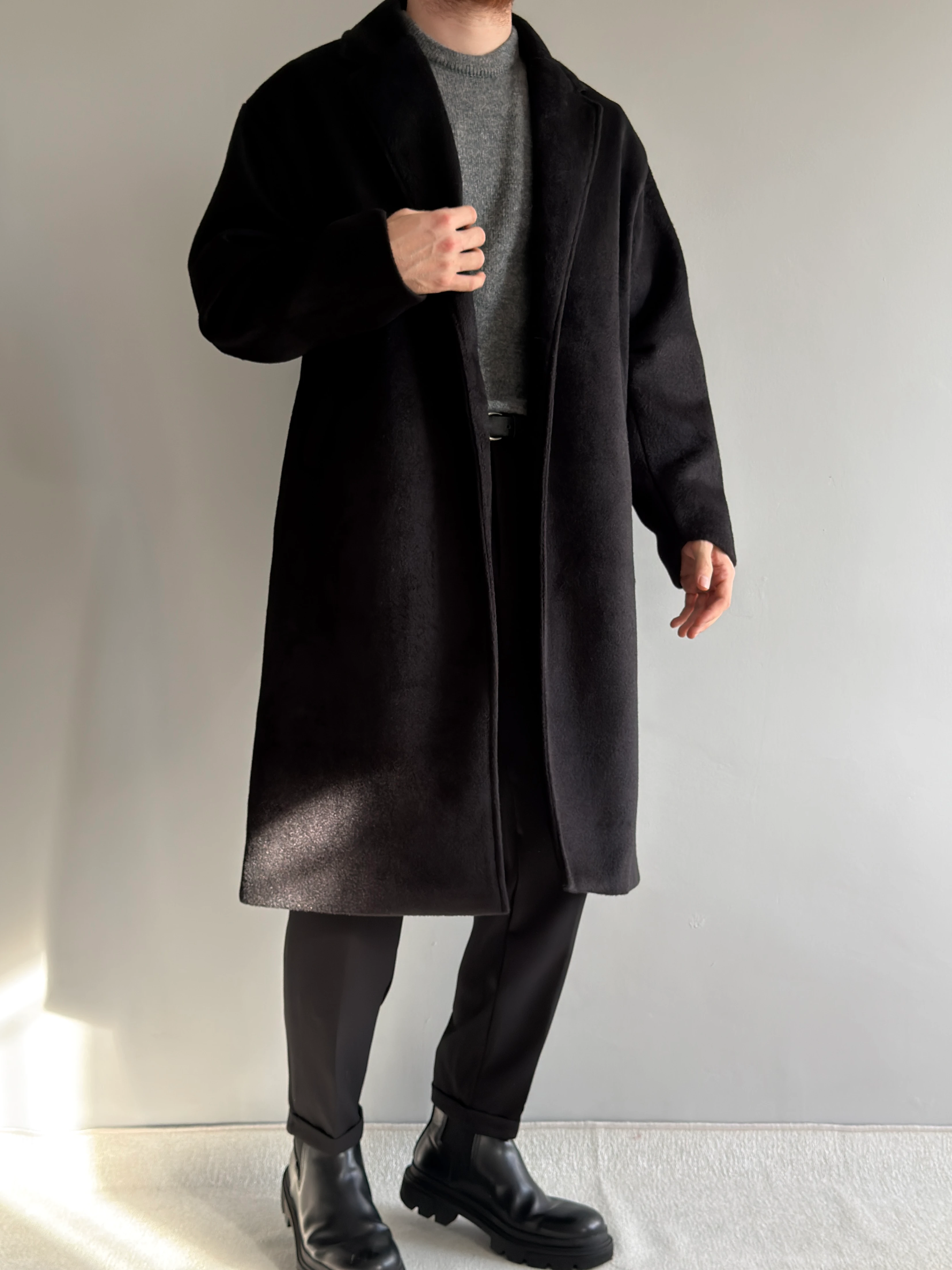 Prime Old Money Exlusive Oversize Kalıp Kaban - P183