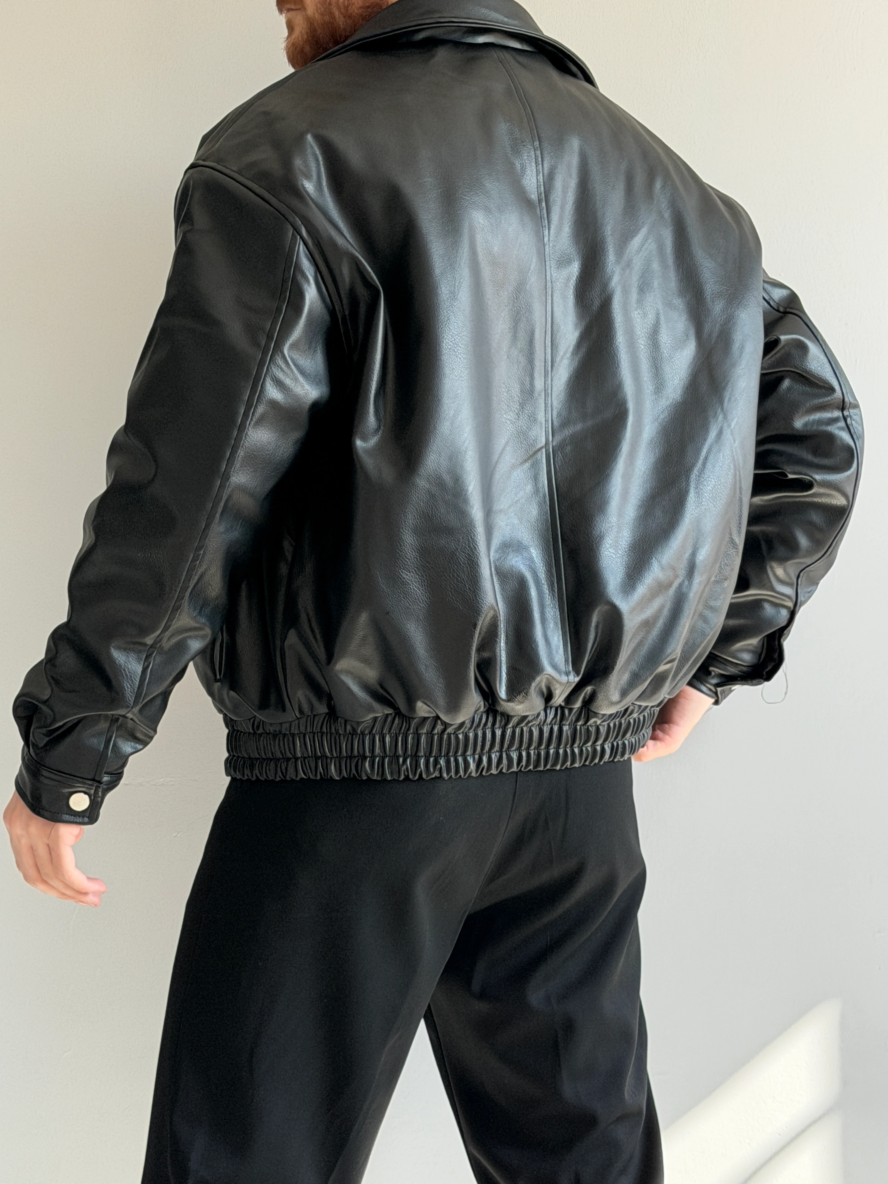 Prime Old Money Exclusive Bomber Deri Ceket - P167