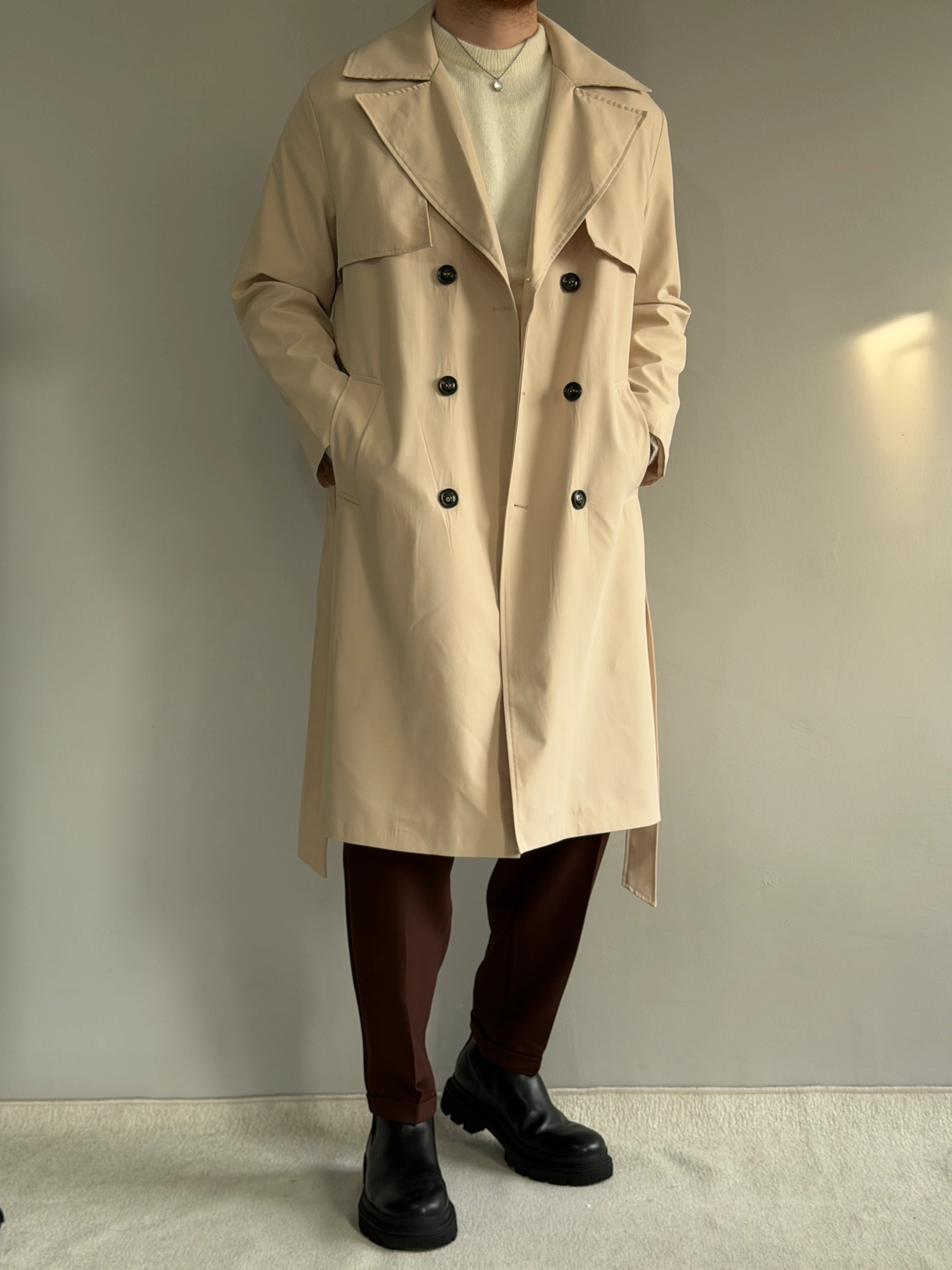 Prime Old Money Yüksek Kalite Trençkot - P176