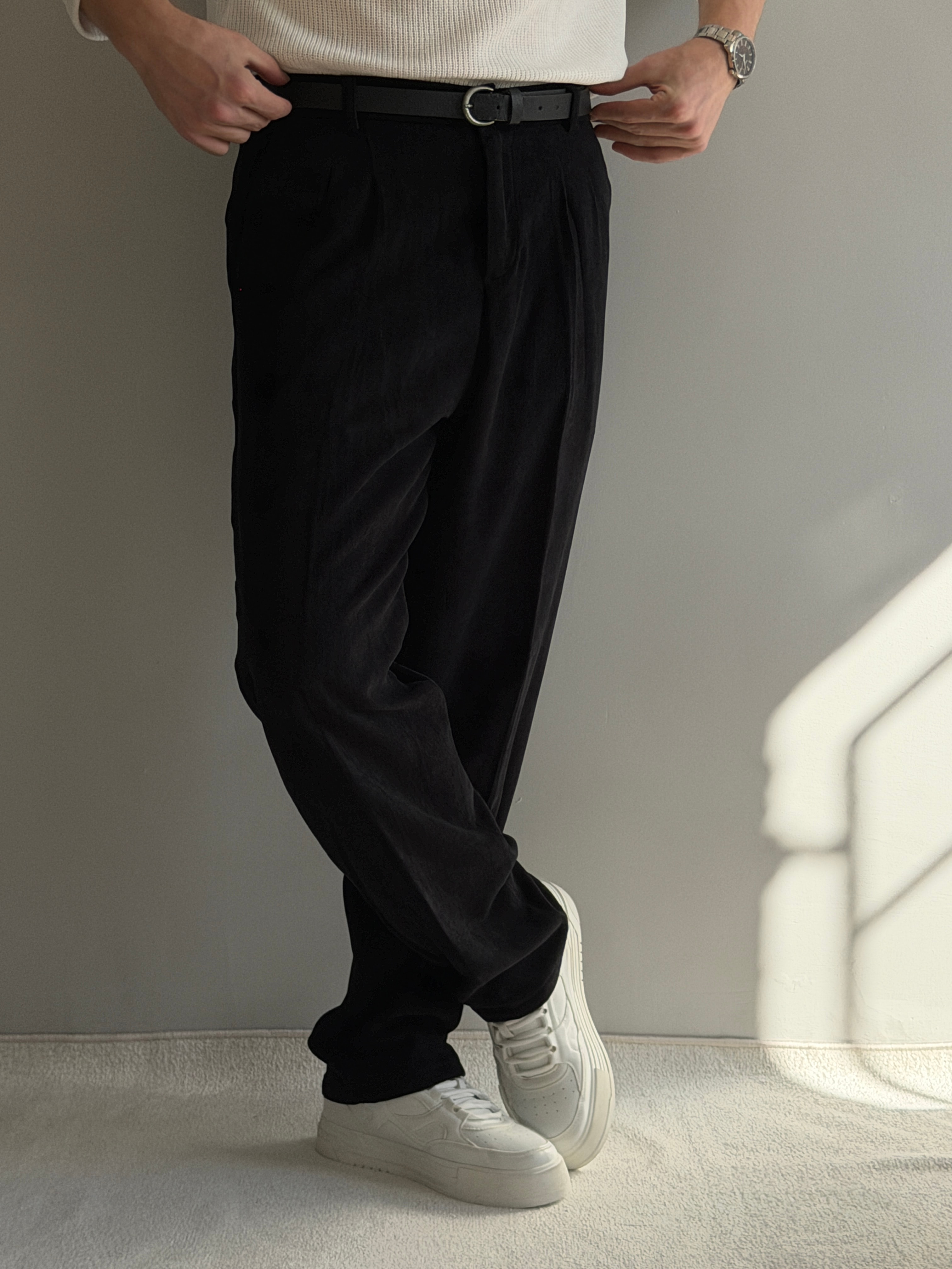 Prime Old Money Exclusive İnce Fitilli Baggy Kalıp Pantolon - P158