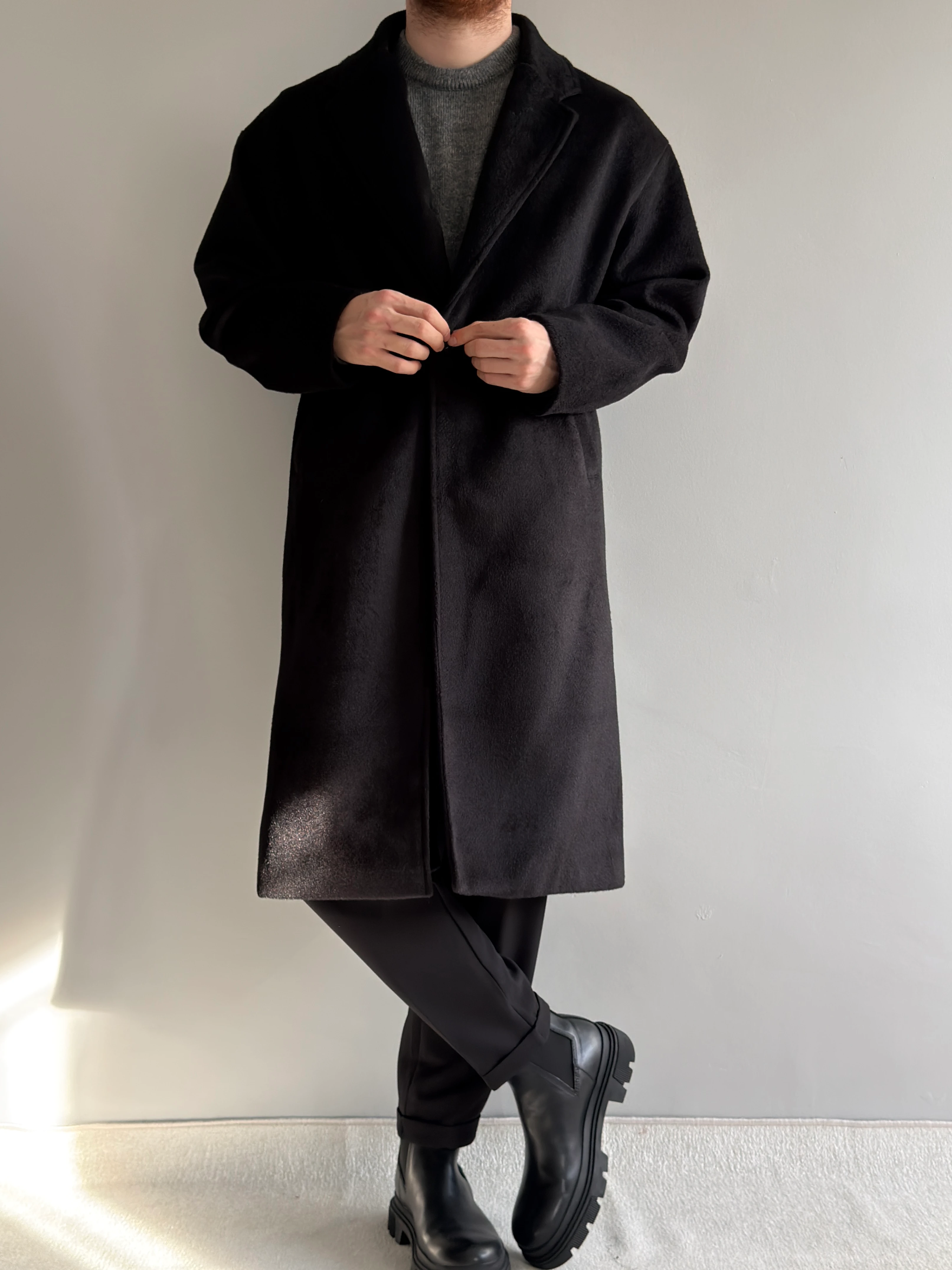 Prime Old Money Exlusive Oversize Kalıp Kaban - P183