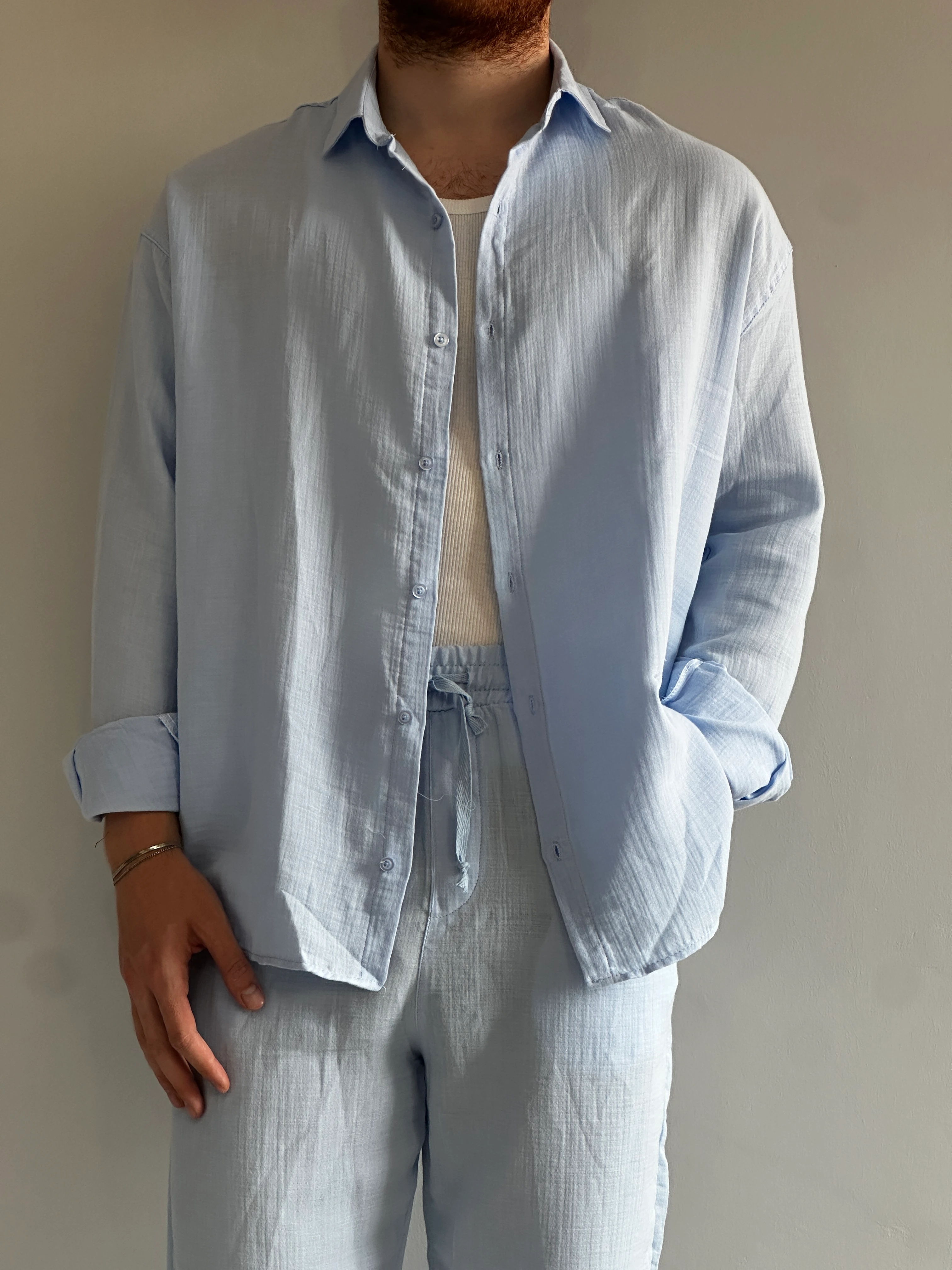 Prime Old Money Yüksek Kalite Müslin Keten Takım - P120