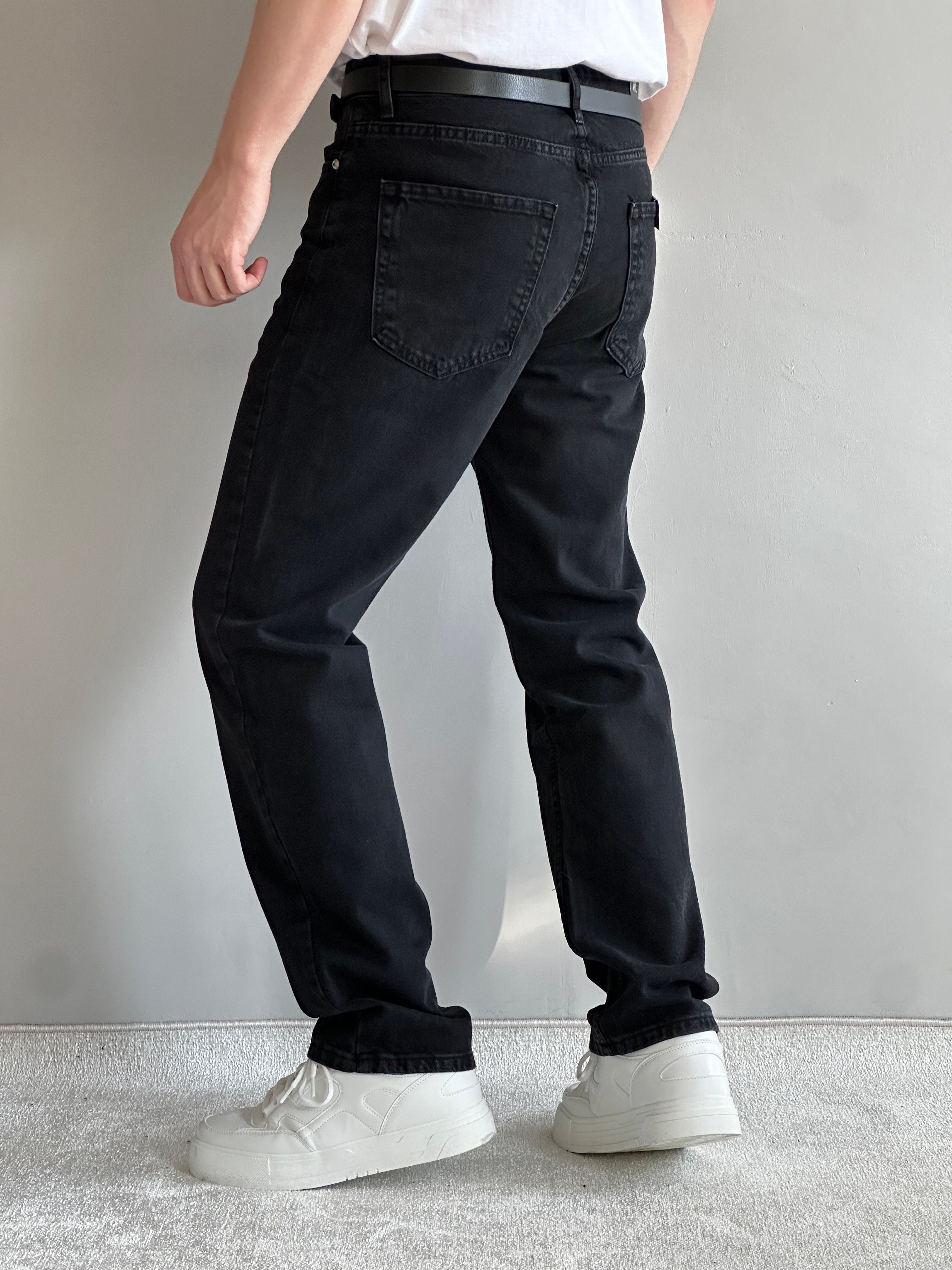 Erkek Prime Baggy Kalıp Kot Pantolon Jeans - Antrasit