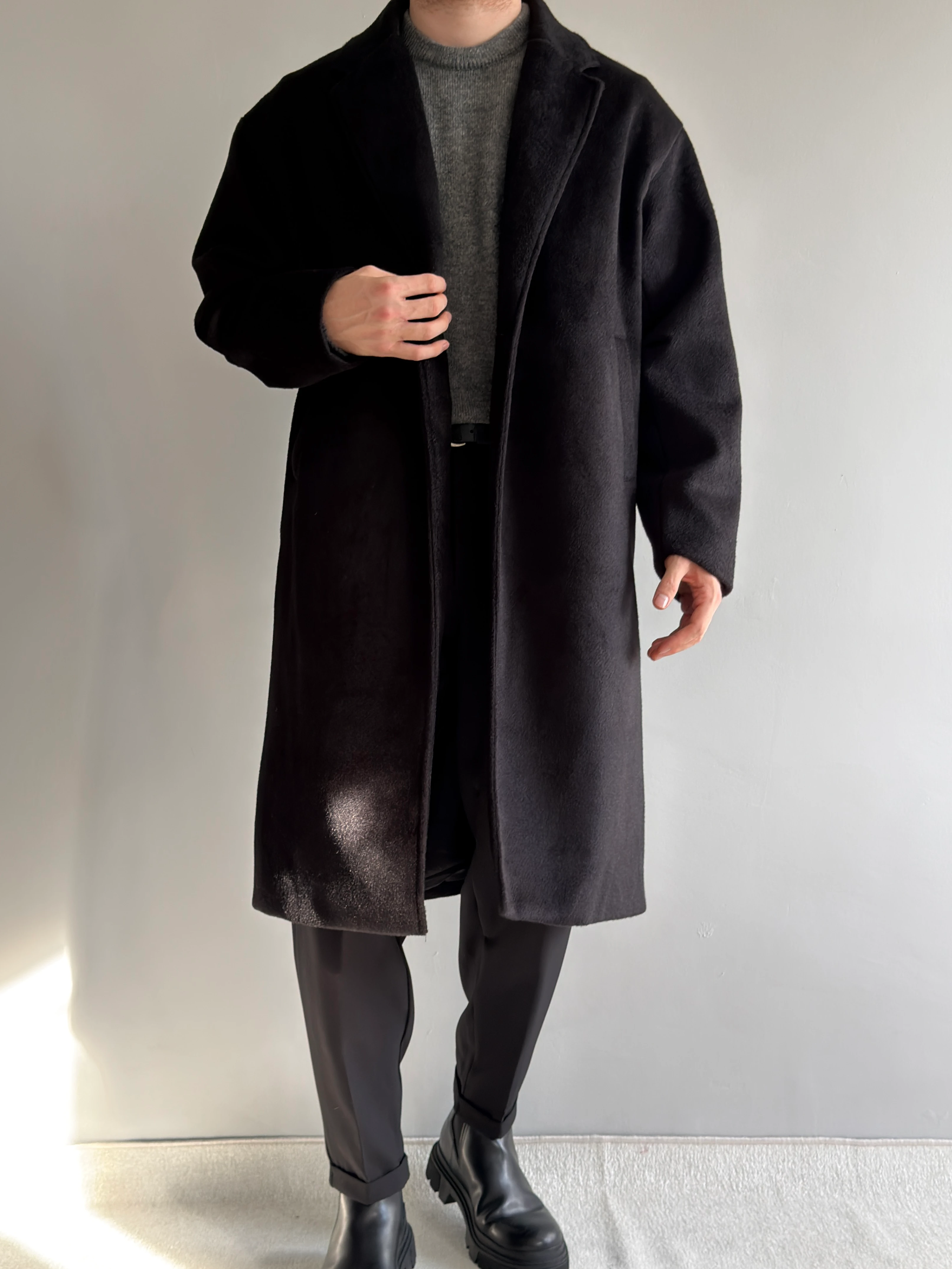 Prime Old Money Exlusive Oversize Kalıp Kaban - P183