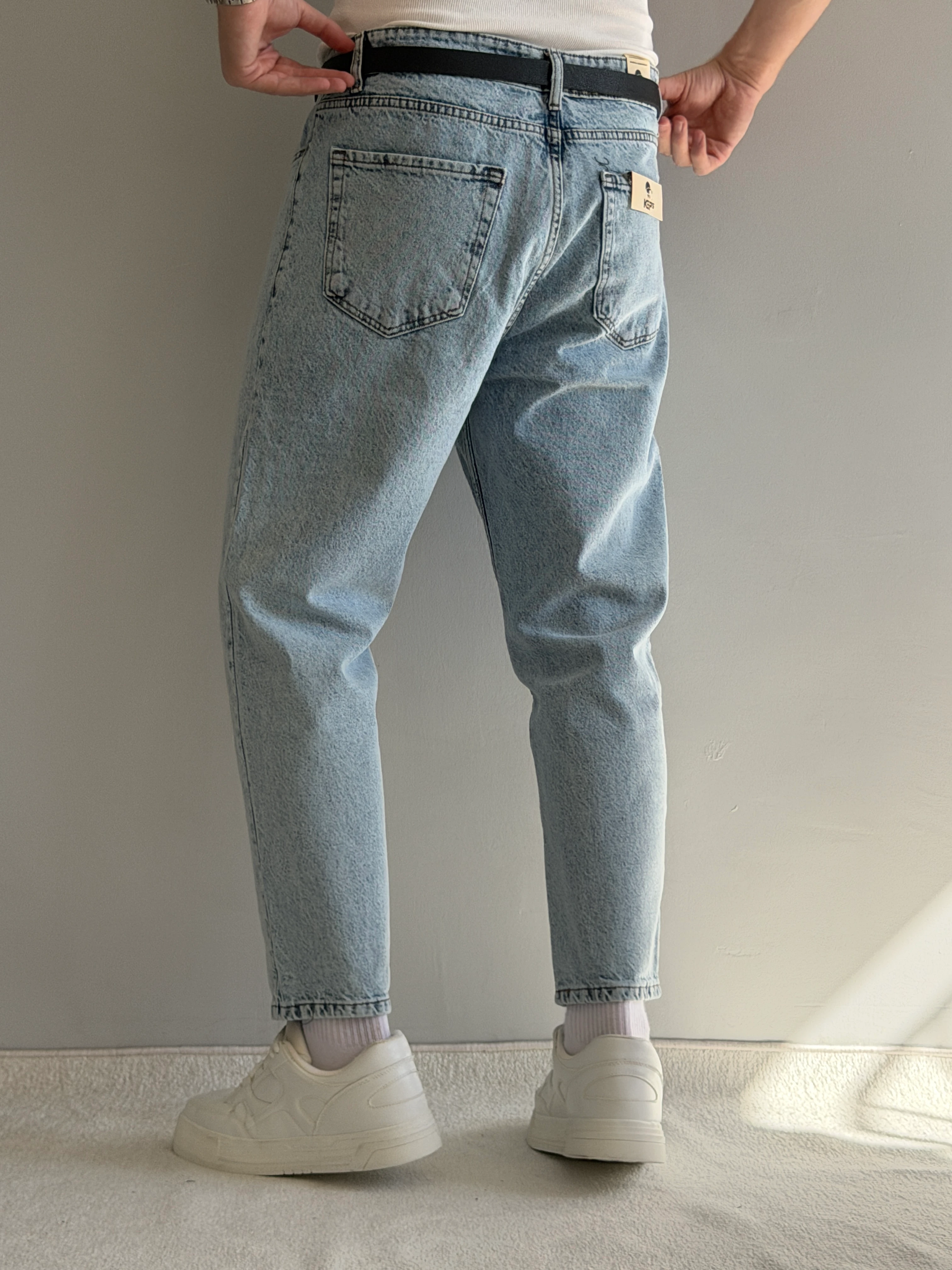 Prime Yüksek Kalite Boyfriend Kalıp Likralı Kot Pantolon - P148