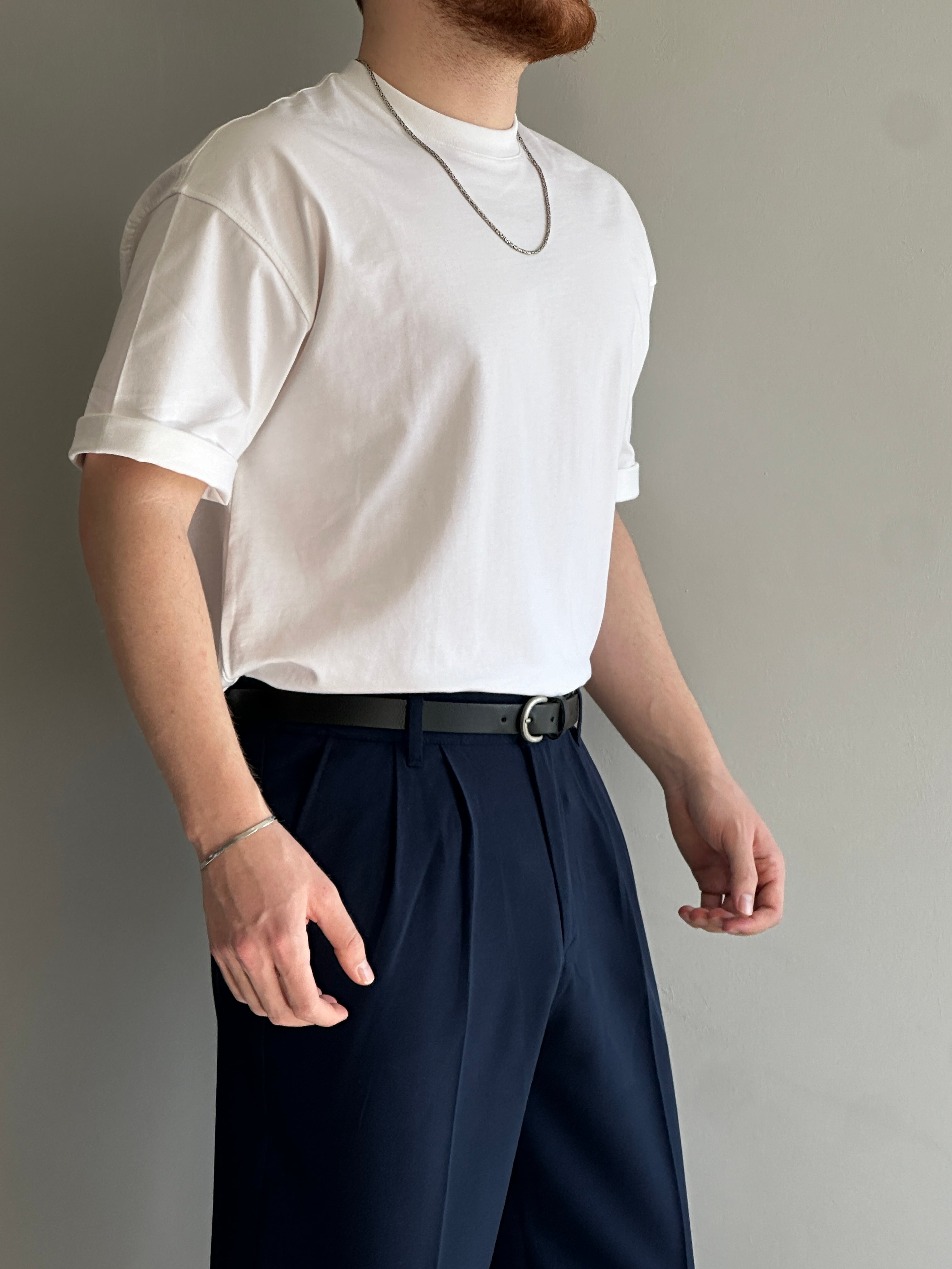 Erkek Prime Kaliteli Kumaş Oversize %100 Pamuk T-Shirt